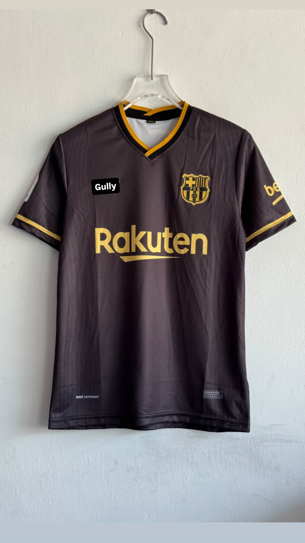 MESSI BARCELONA 2020/21 AWAY KIT EMBROIDERY