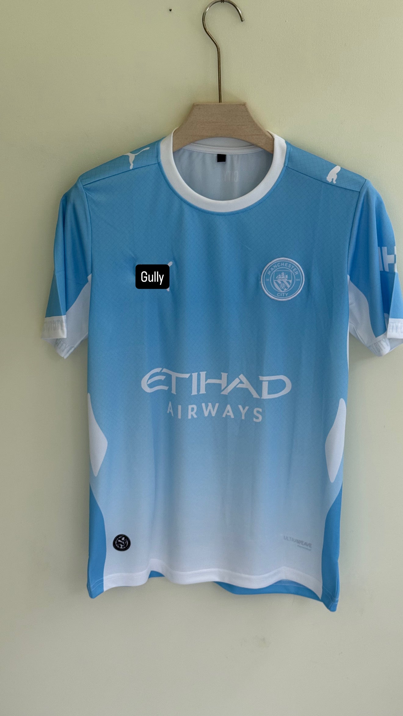 HALAND MANCHESTER CITY 26/27 HOME KIT POLO EMBROIDERY