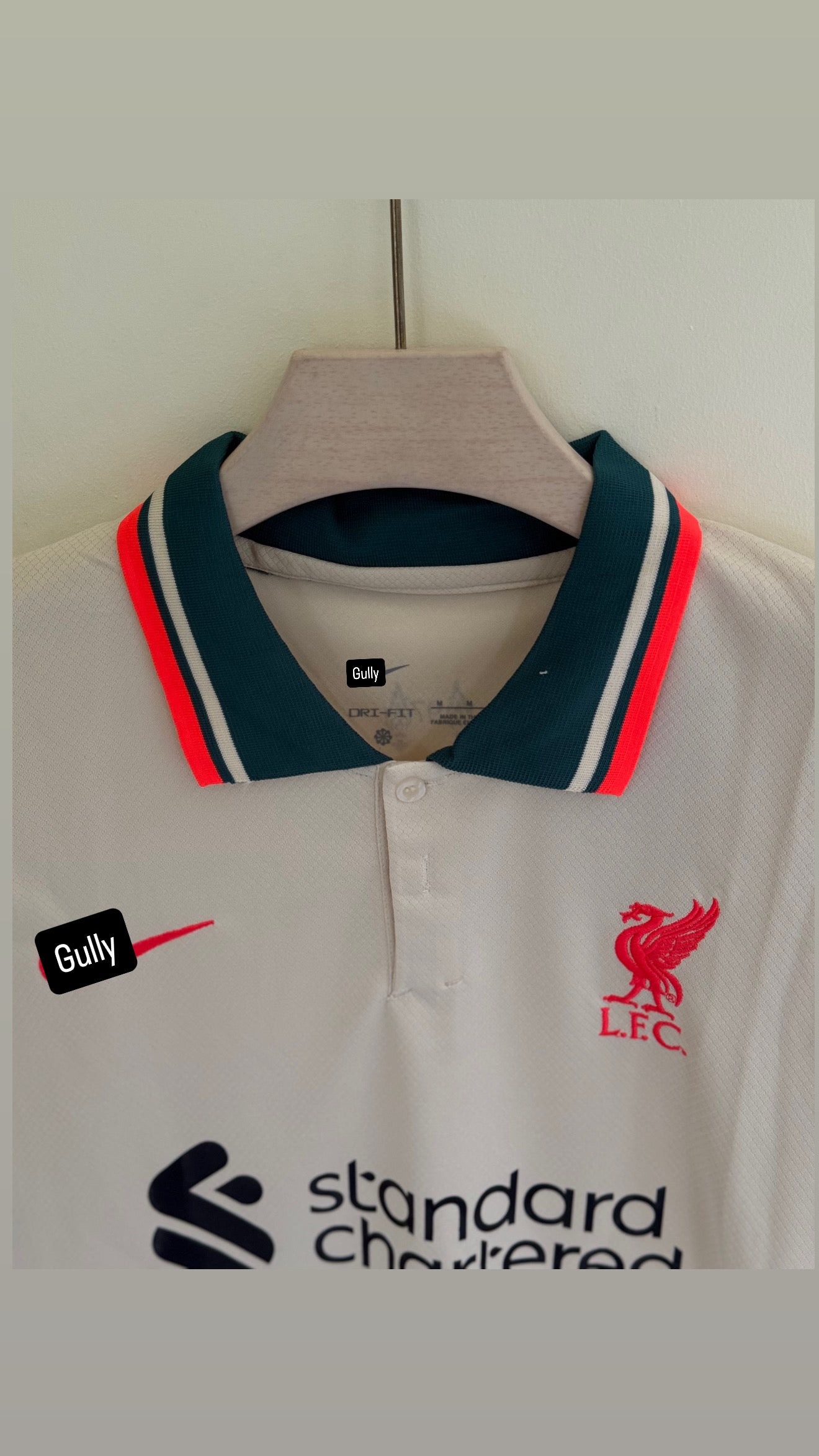 LIVERPOOL 21/22 AWAY KIT MASTER QUALITY EMBROIDERY