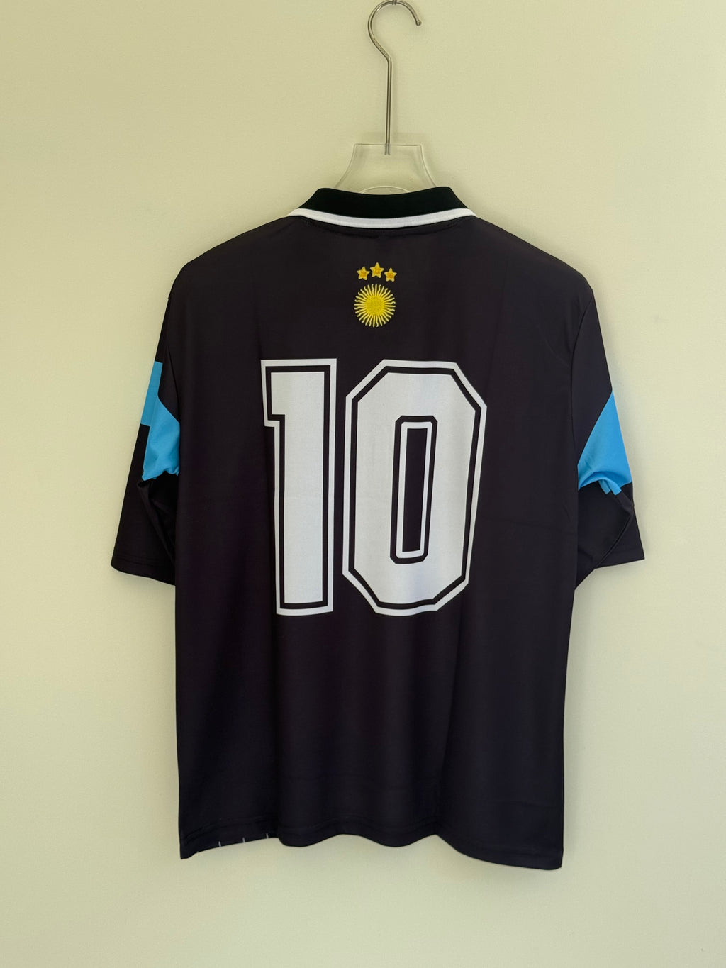 MESSI ARGENTINA LA ALBICELESTE POLO FIVE SLEEV EMBROIDERY