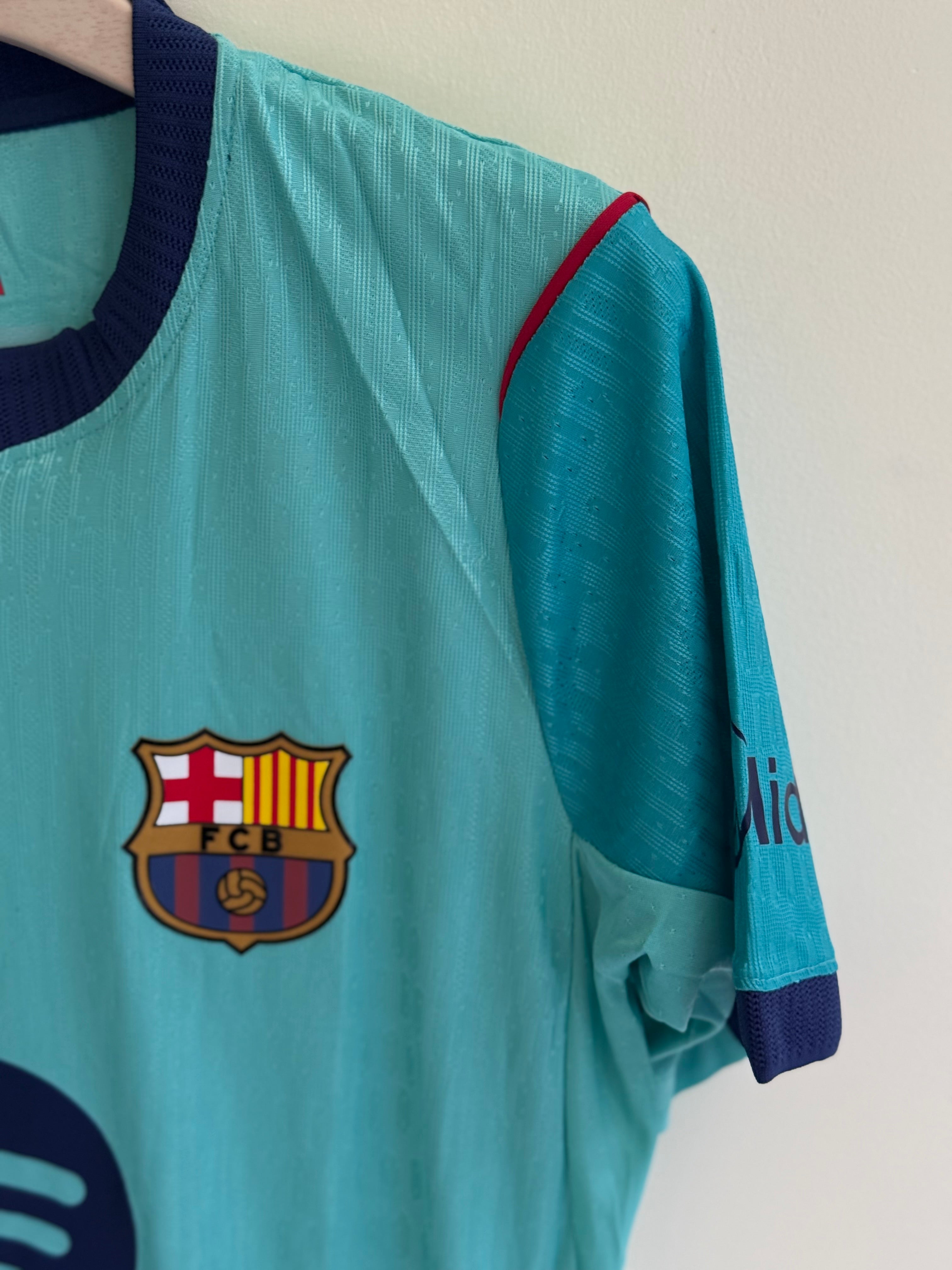 BARCELONA THIRD KIT 26/27 PLAYER VERSION EMBROIDERY