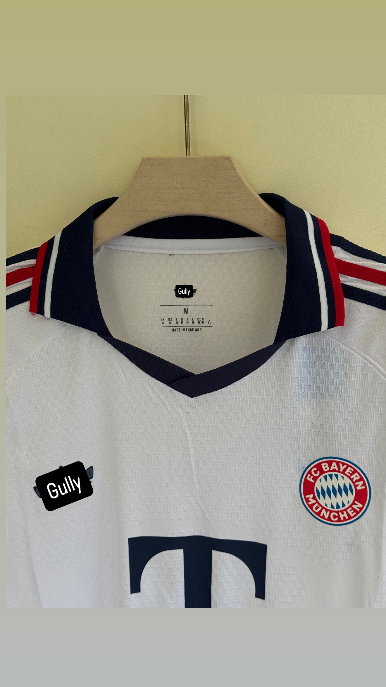 BAYERN AWAY KIT 26/27 PLAYER VERSION EMBROIDERY