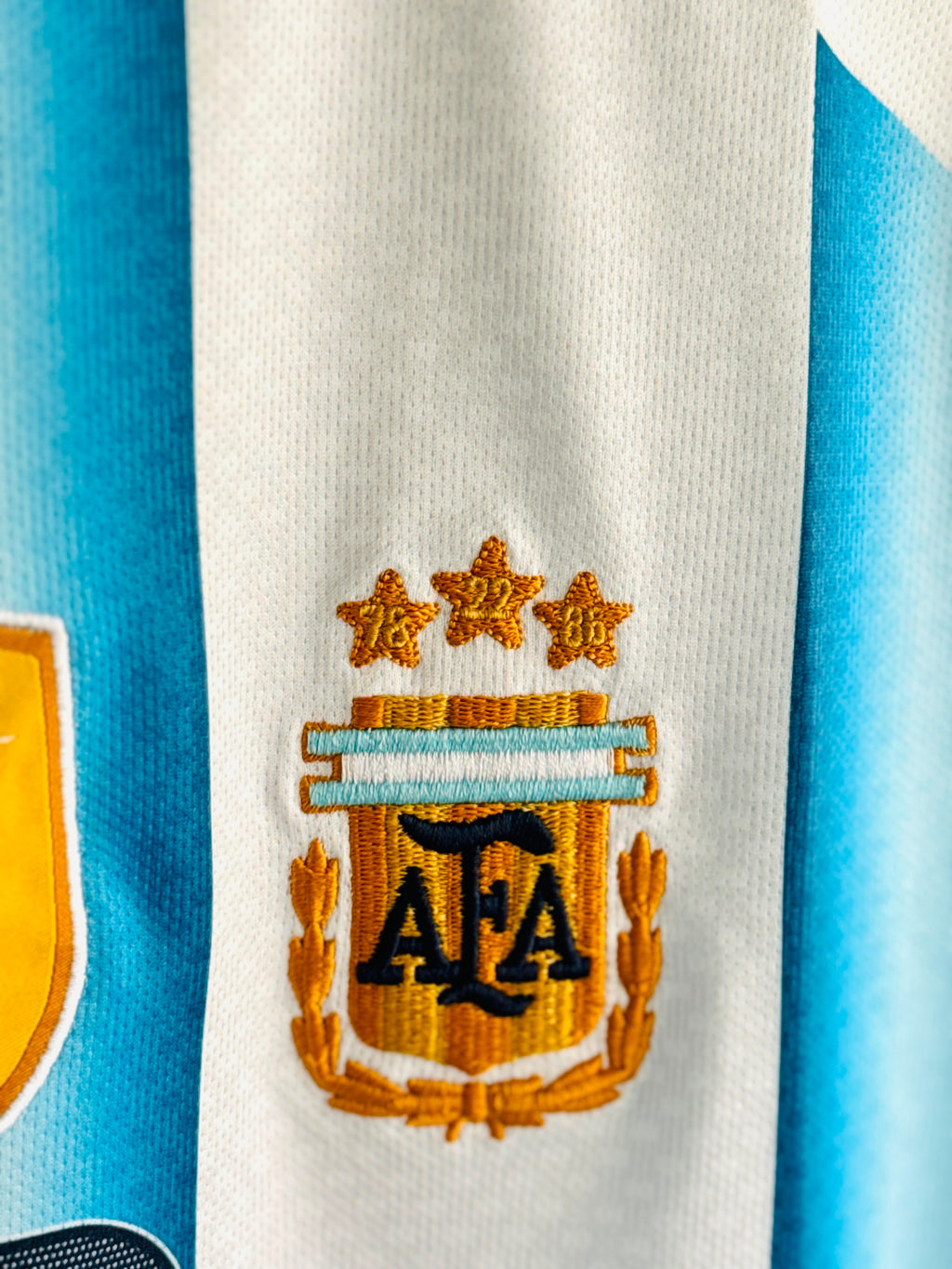 MESSI ARGENTINA 2026 WORLD CUP HOME KIT EMBROIDERY