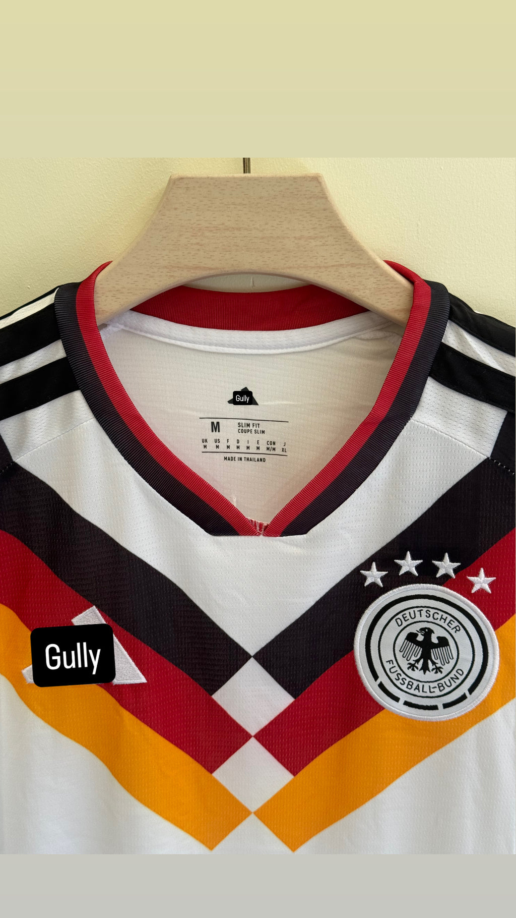 GERMANY WORLD CUP HOME KIT EMBROIDERY MASTER QUALITY