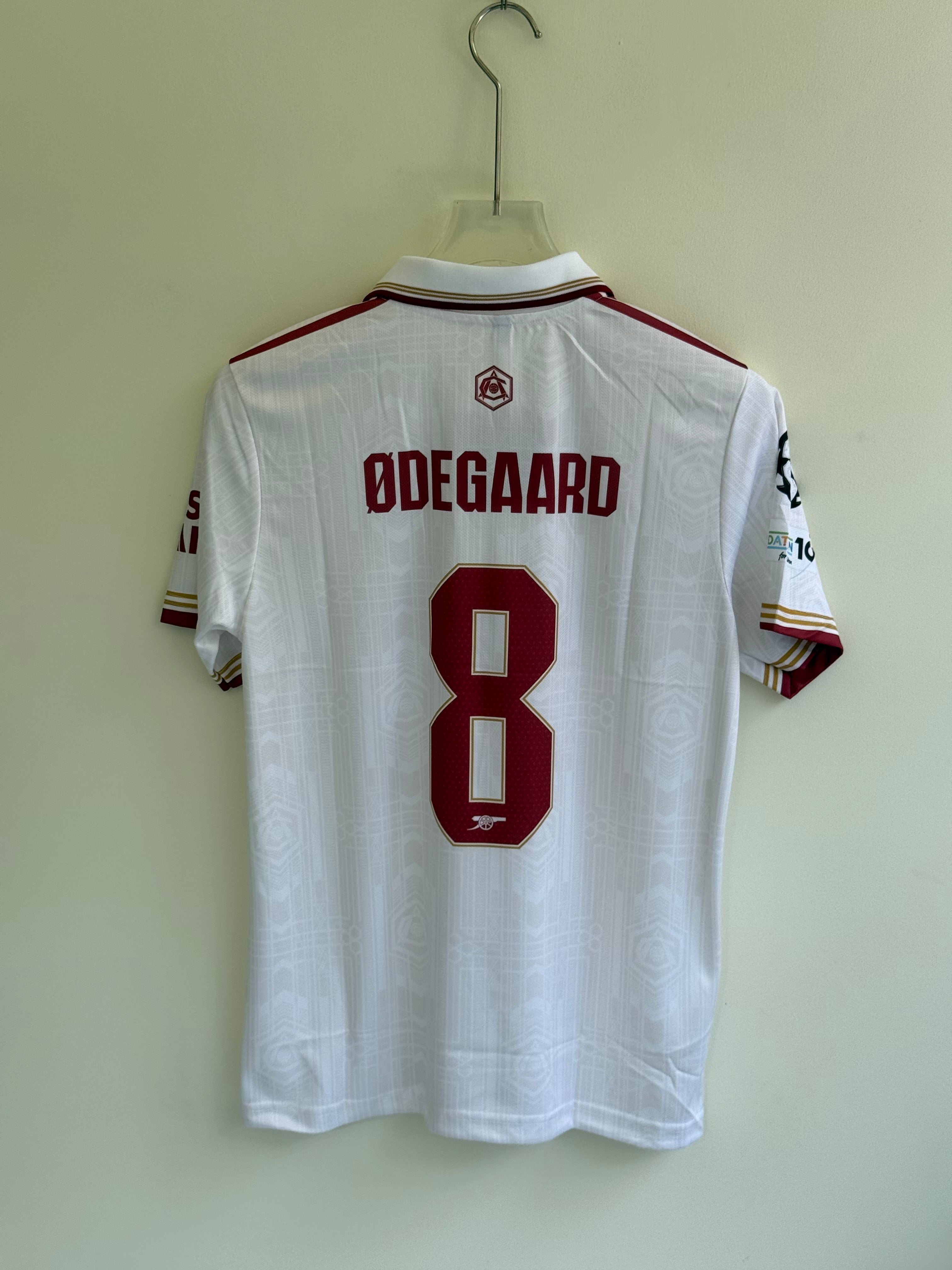 ODEGARD ARSENAL 25/26 AWAY KIT POLO EMBROIDERY