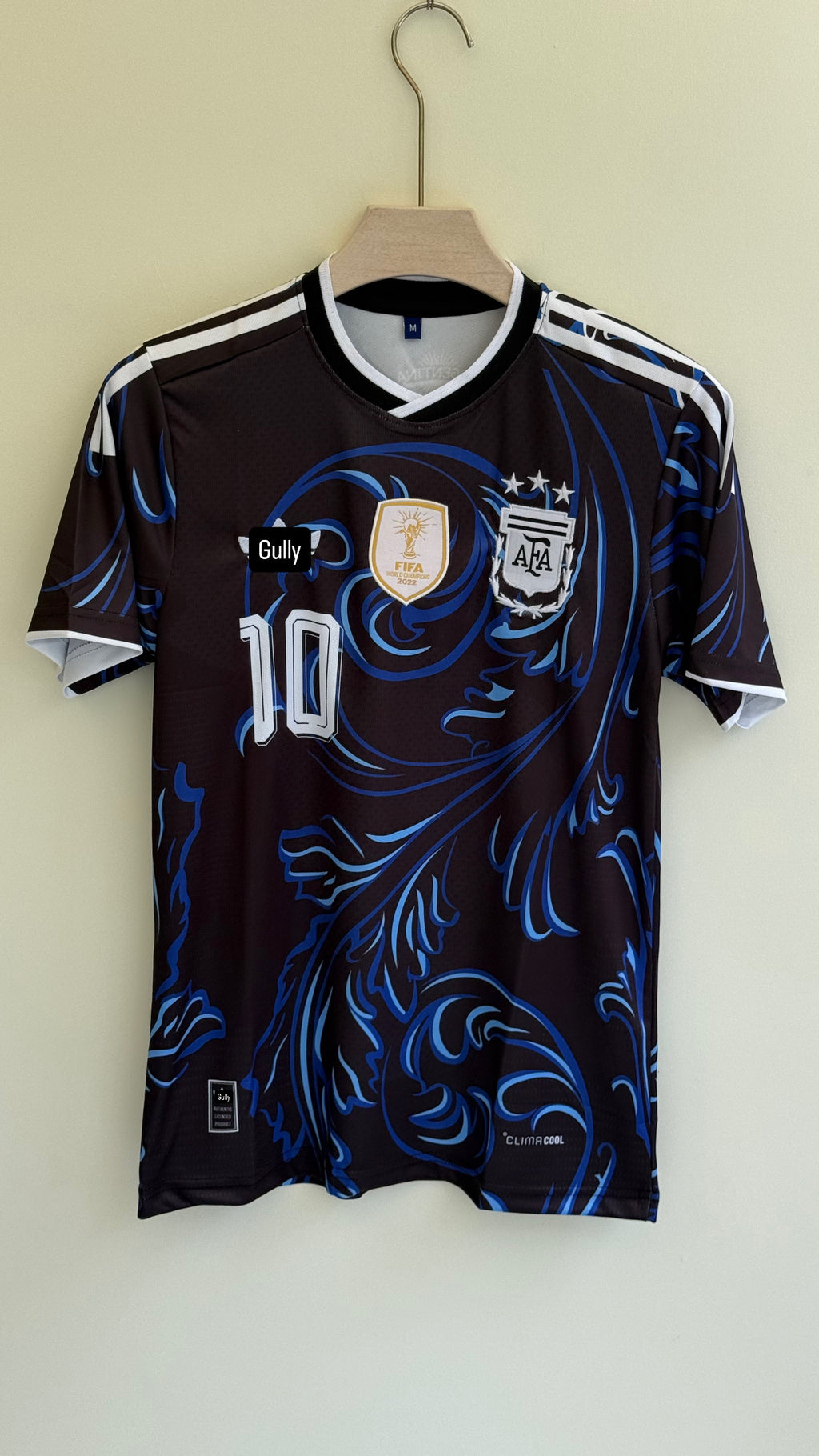 MESSI ARGENTINA 2026 WORLD CUP AWAY KIT EMBROIDERY