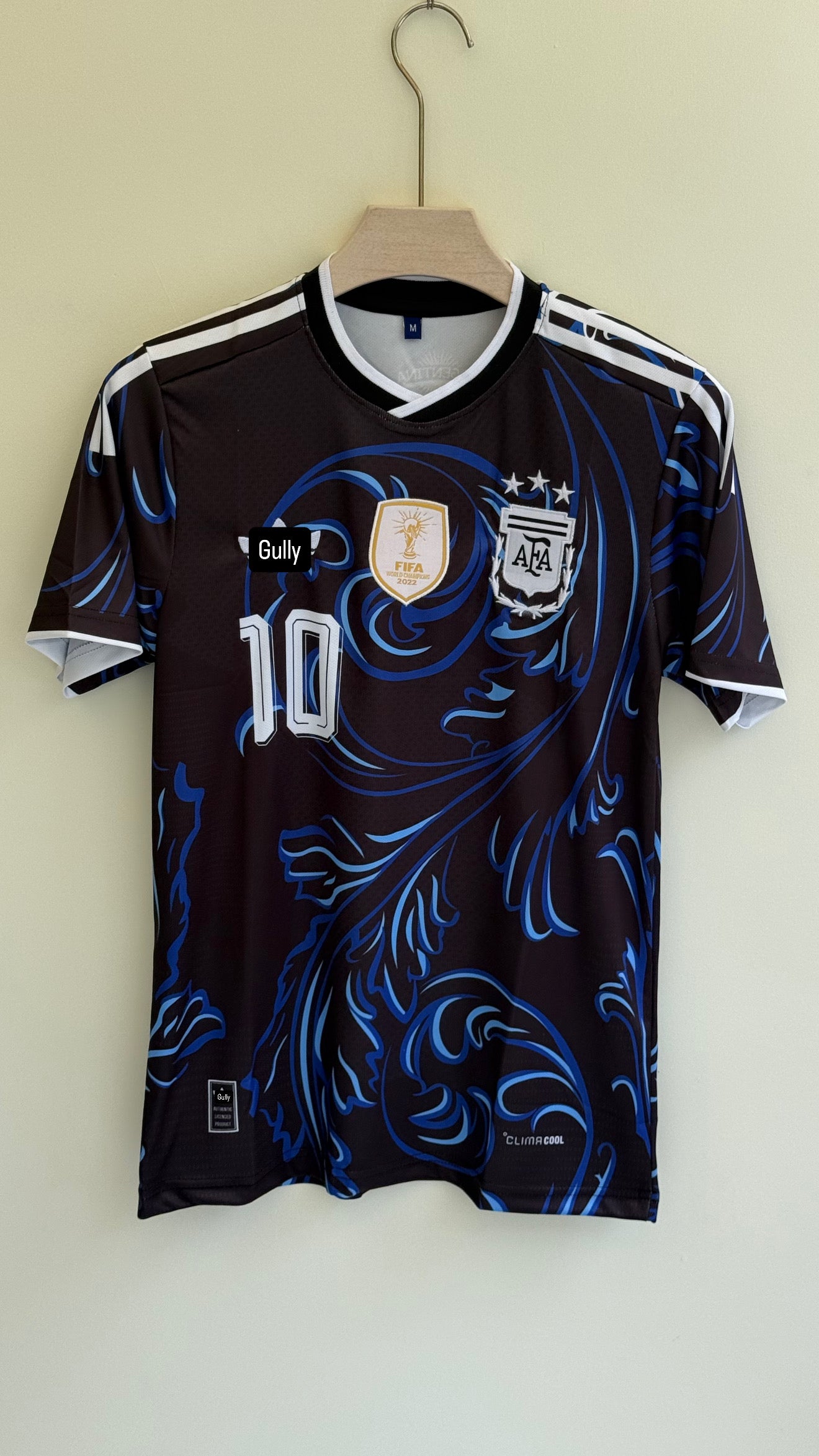 MESSI ARGENTINA 2026 WORLD CUP AWAY KIT EMBROIDERY