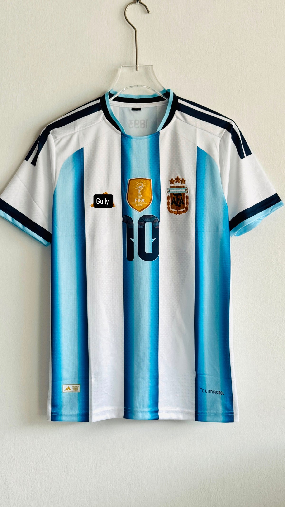 MESSI ARGENTINA 2026 WORLD CUP HOME KIT EMBROIDERY - Small