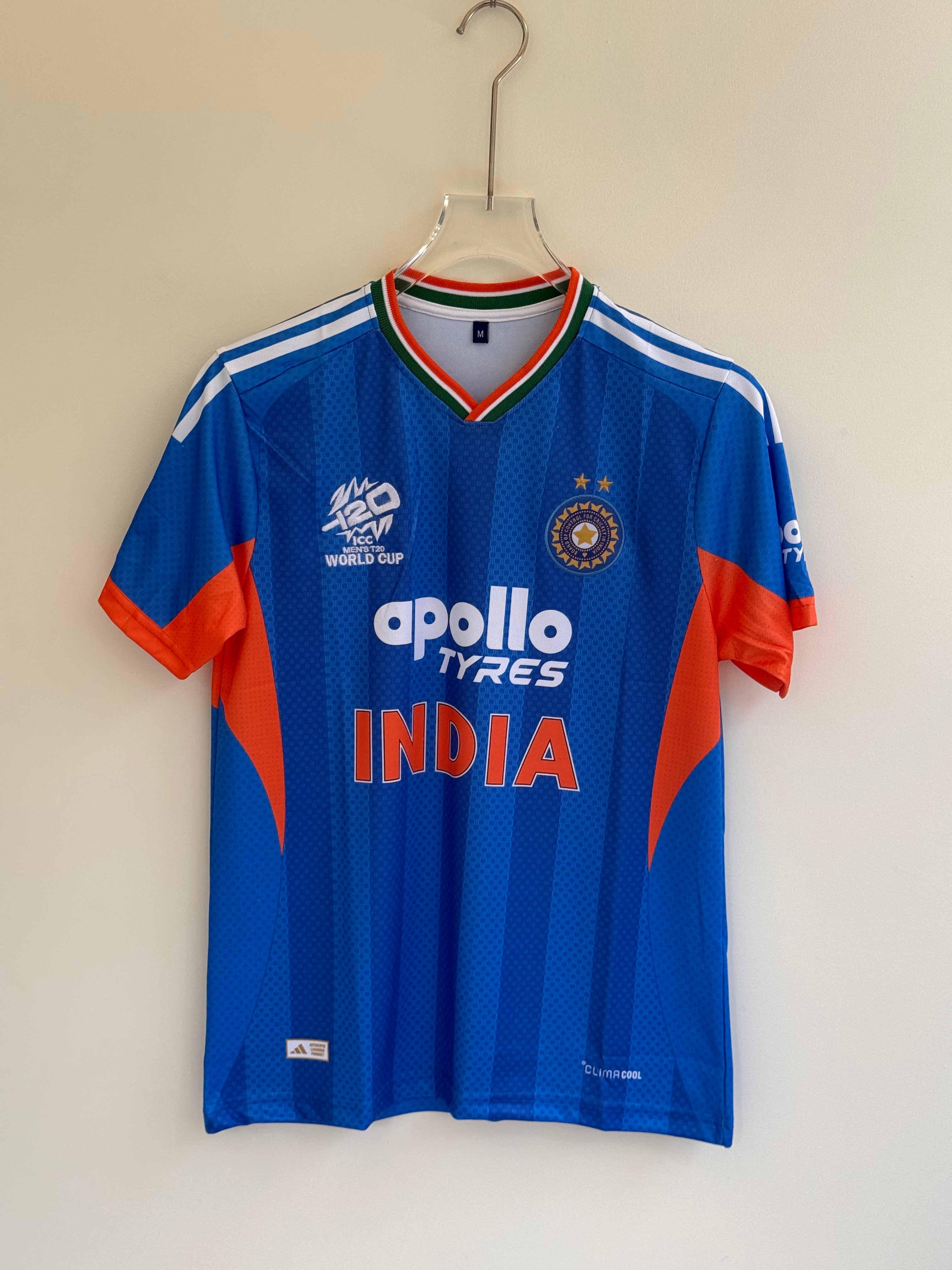 HARDIK INDIA 2026 T20 WORLD CUP KIT EMBROIDERY