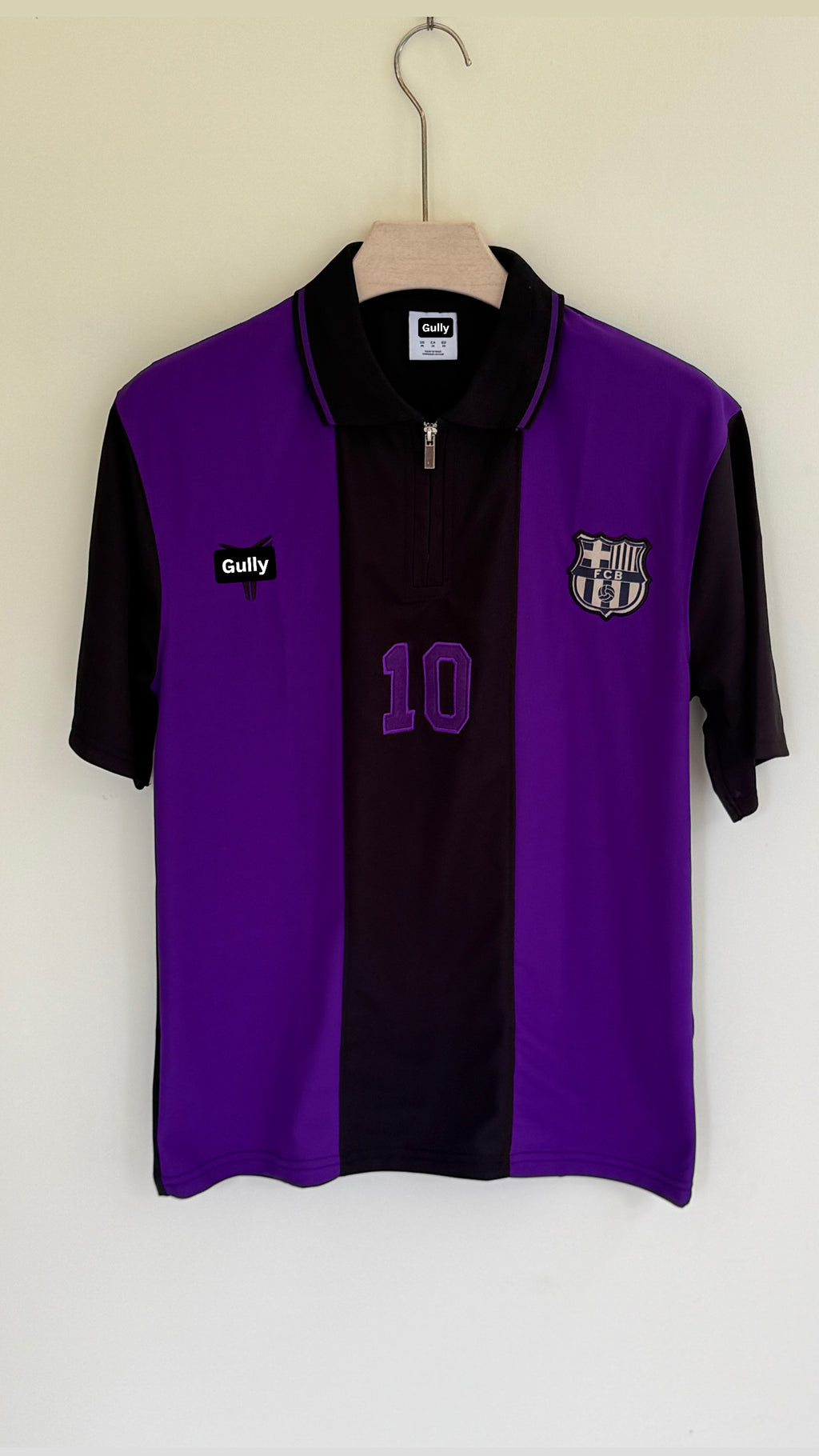 BARCELONA PURPLE POLO EMBROIDERY T SHIRT