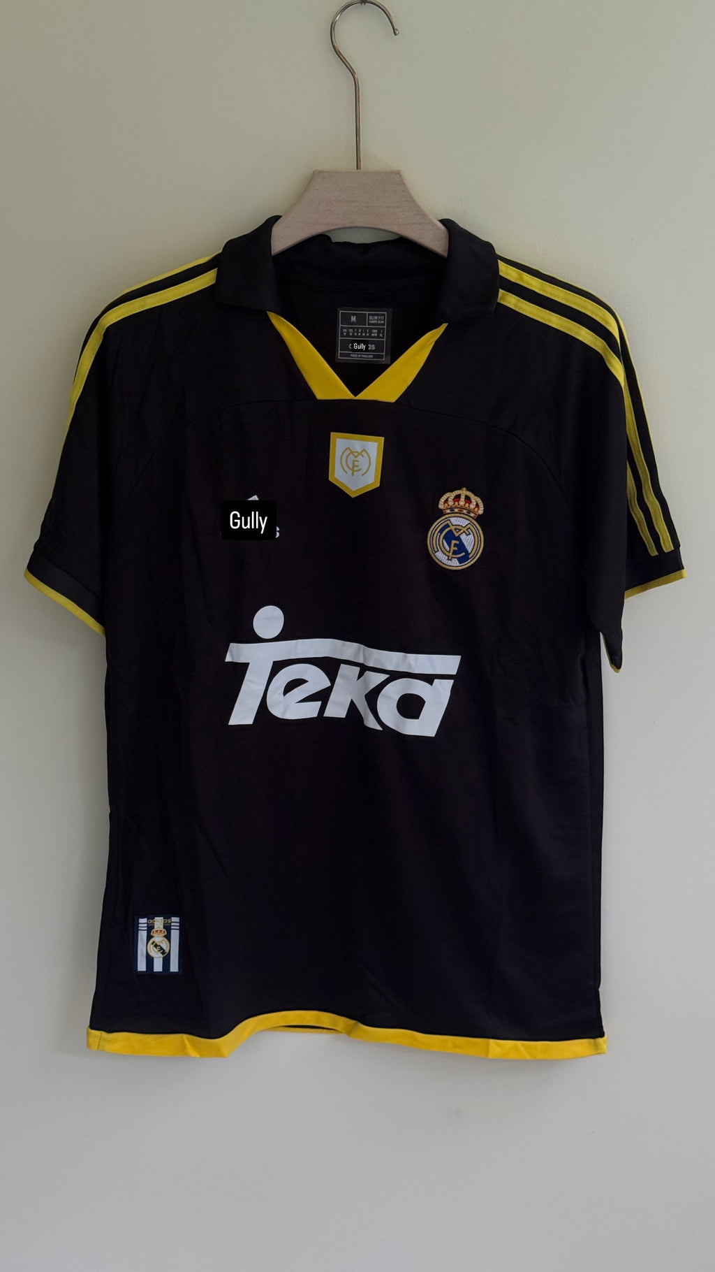 REAL MADRID 1999/2001 AWAY MASTER QUALITY EMBROIDERY