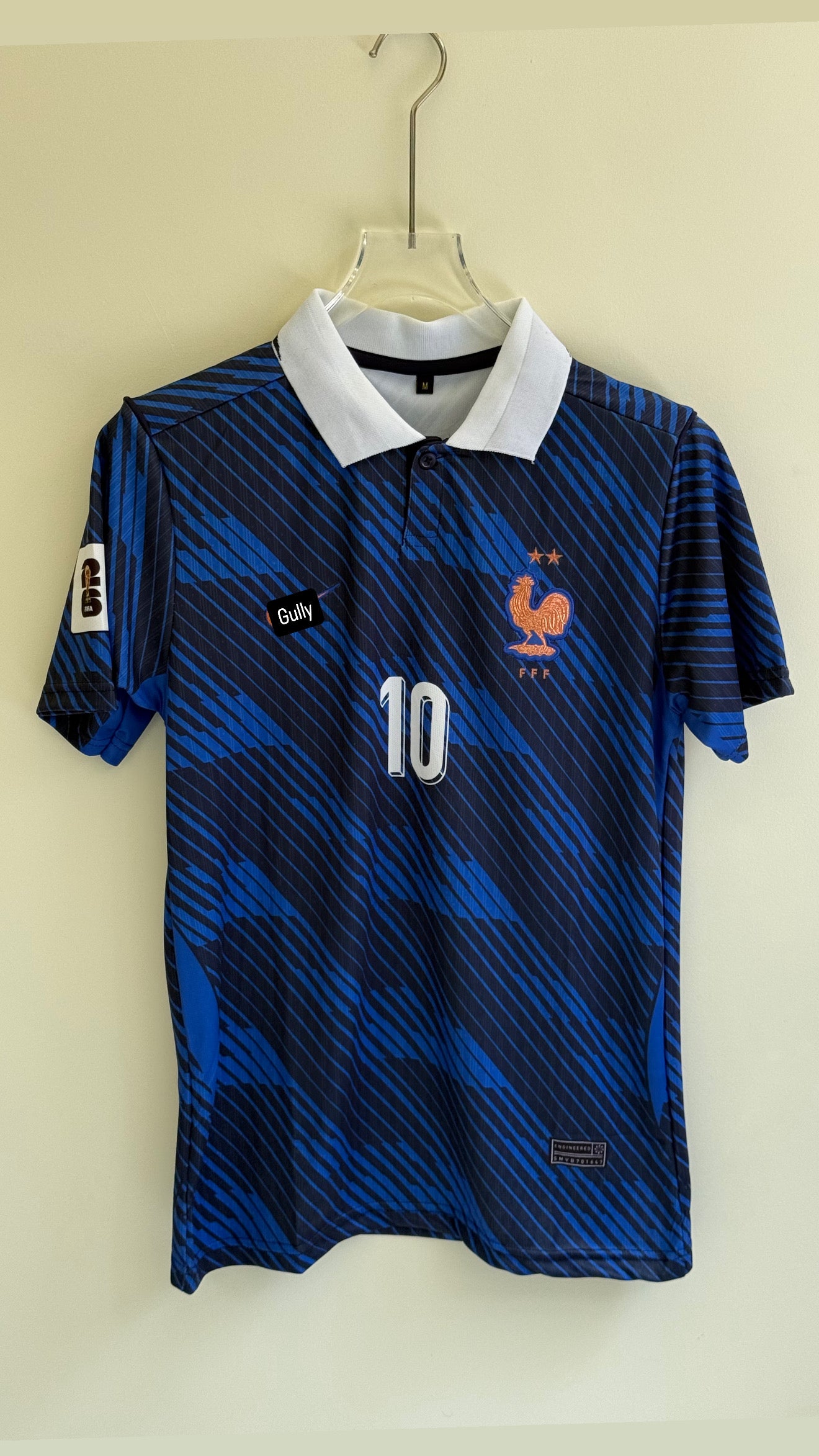 MBAPPE FRANCE 2026 WORLD CUP HOME KIT POLO EMBROIDERY