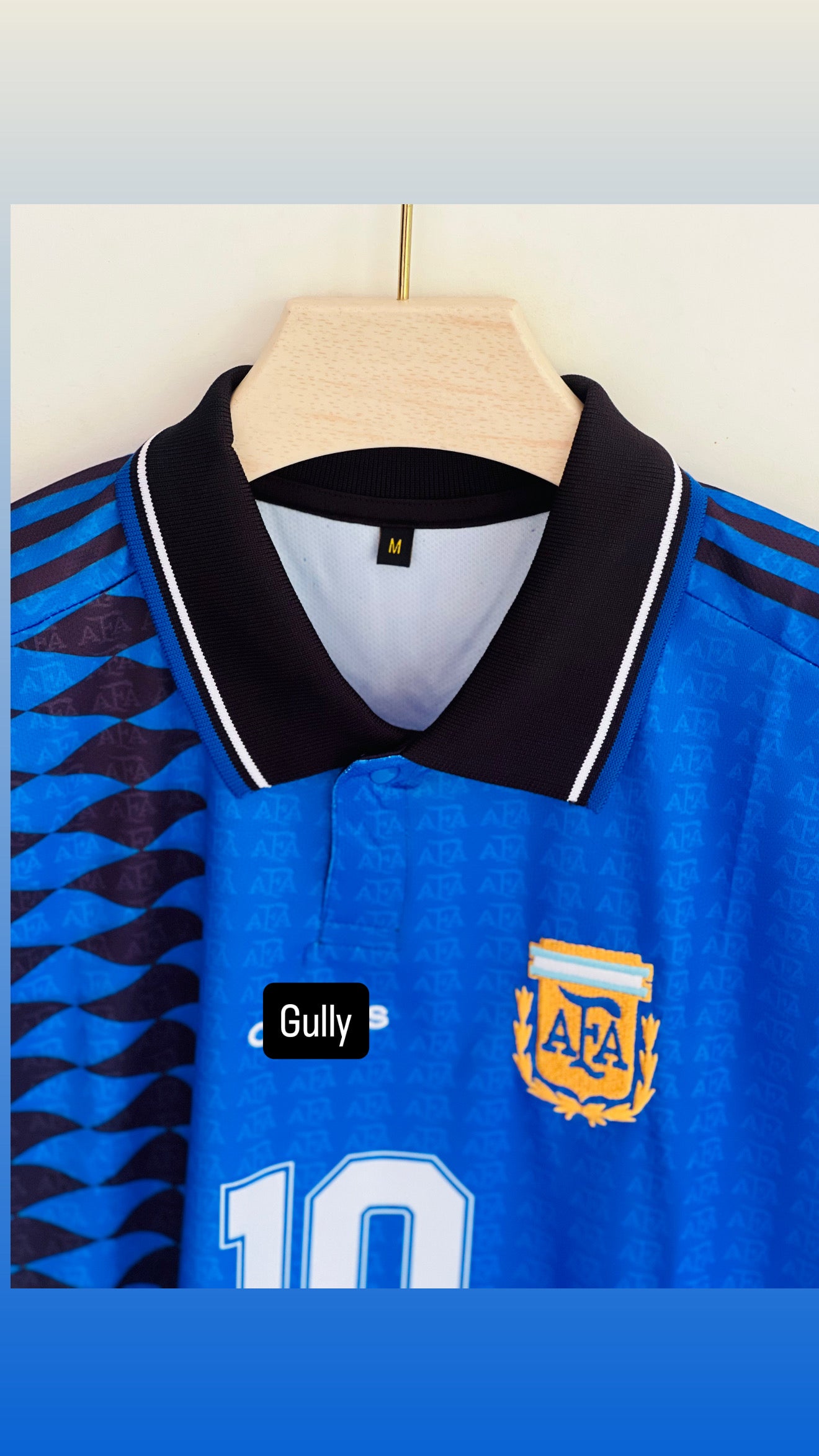 MESSI ARG 1992 SPECIAL  KIT POLO EMBROIDERY