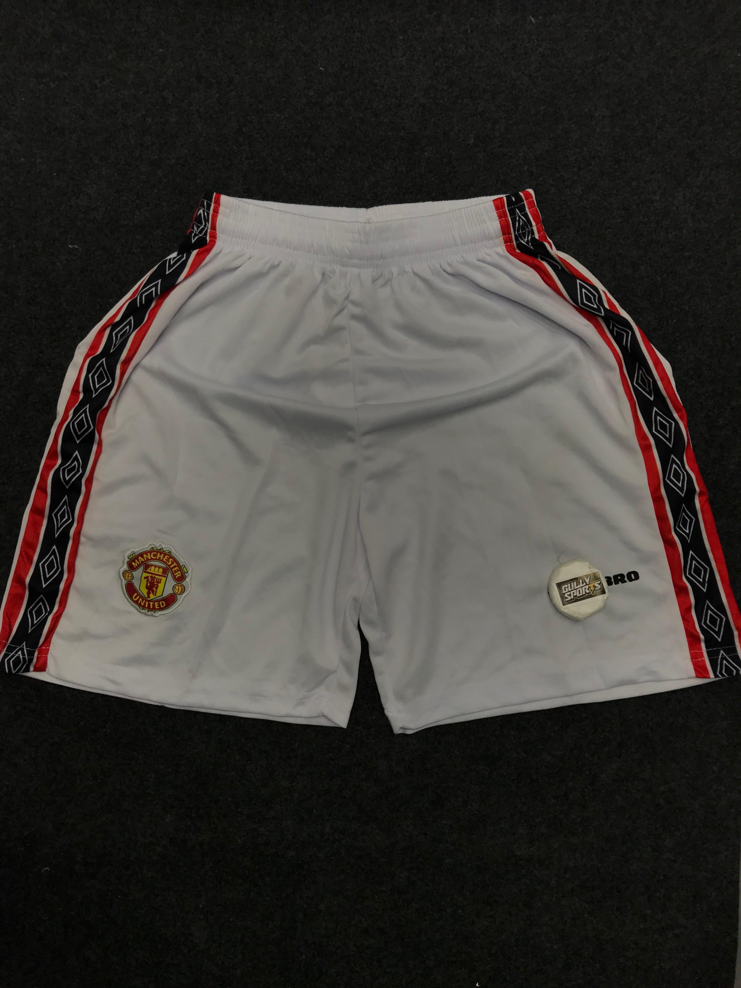 UNITED WHITE SHORTS EMBROIDERY