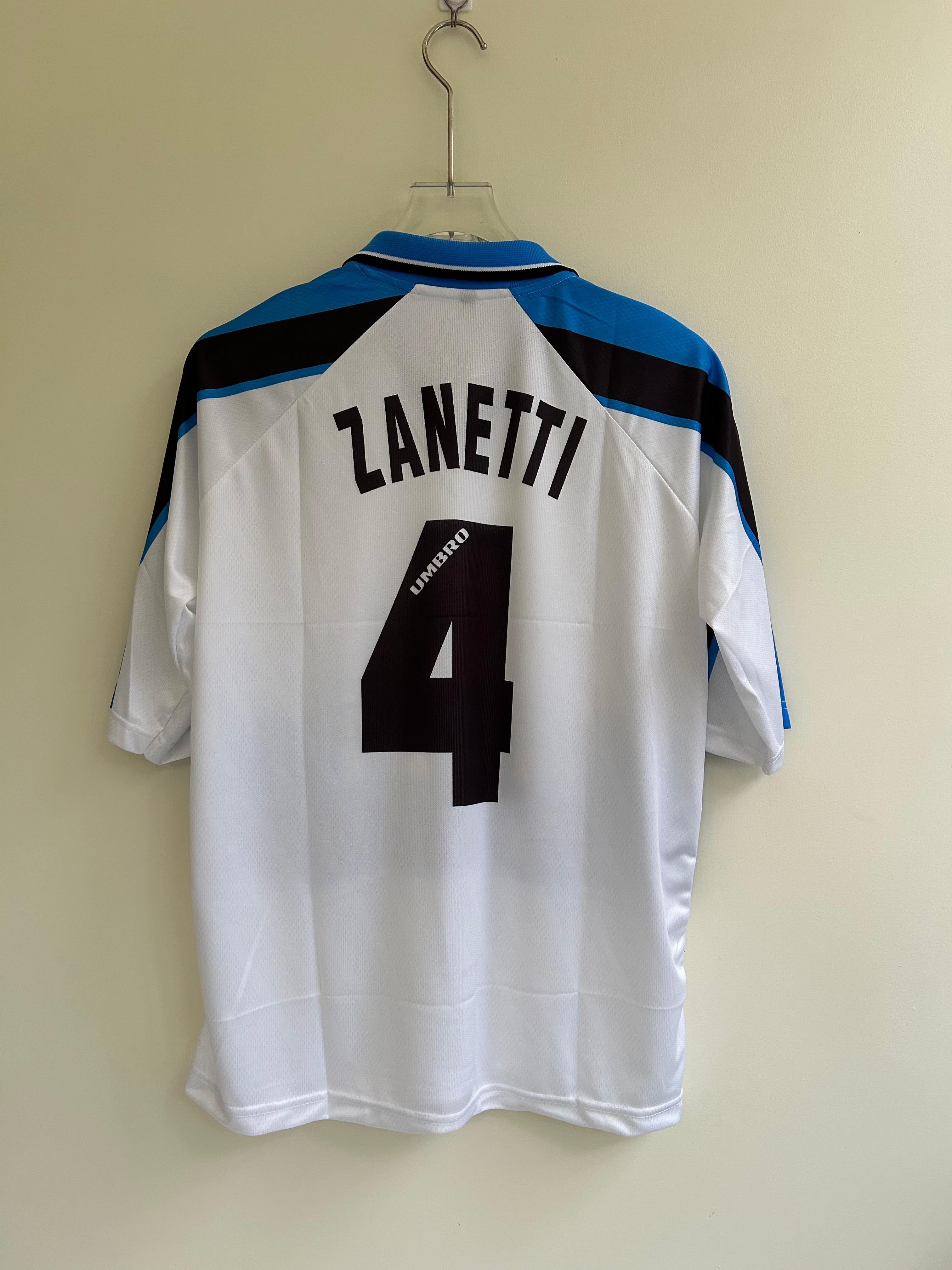 ZENETTI INTER MILAN POLO FIVE SLEEV EMBROIDERY
