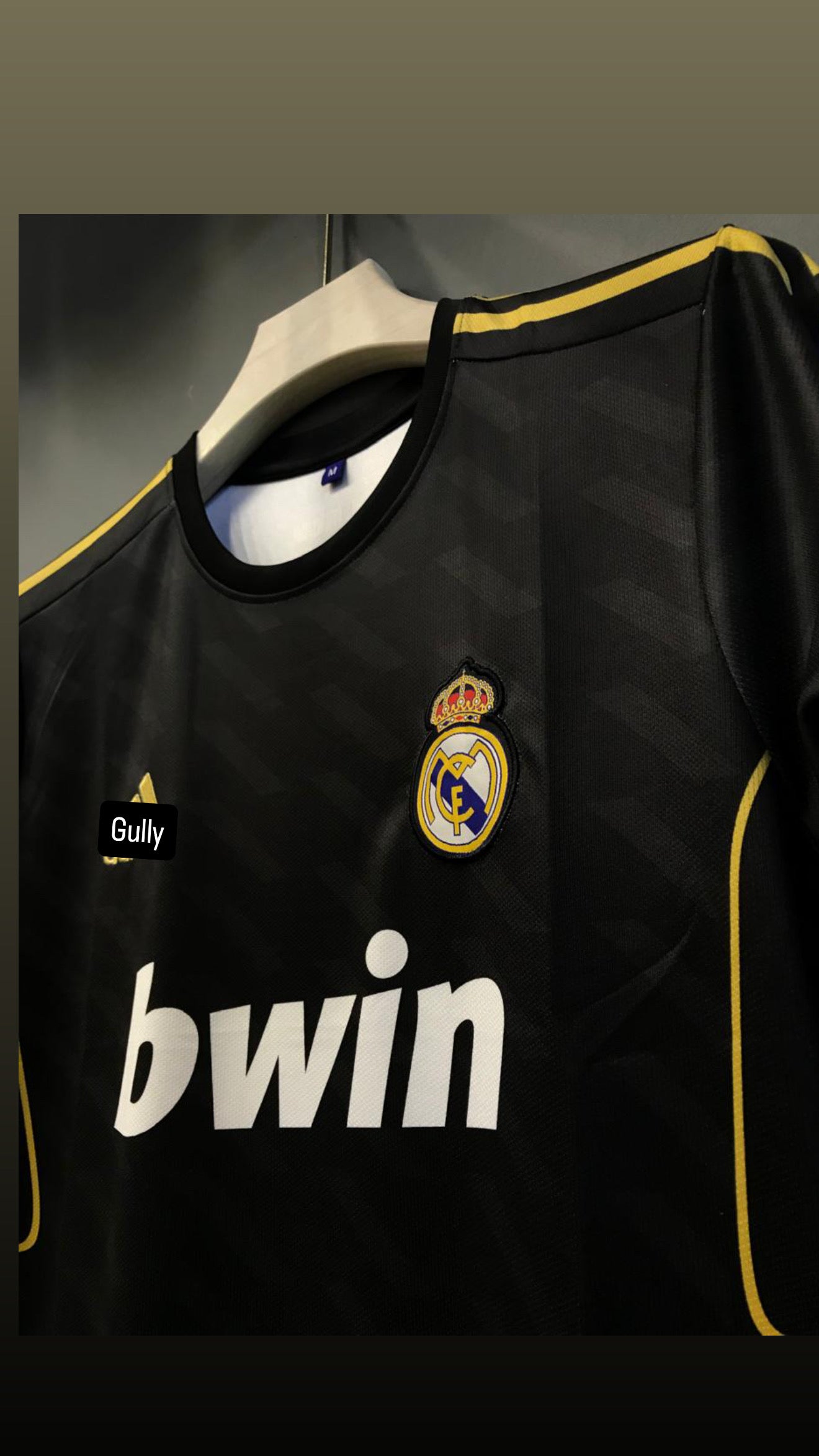 RONALDO REAL MADRID 2012 AWAY KIT EMBROIDERY