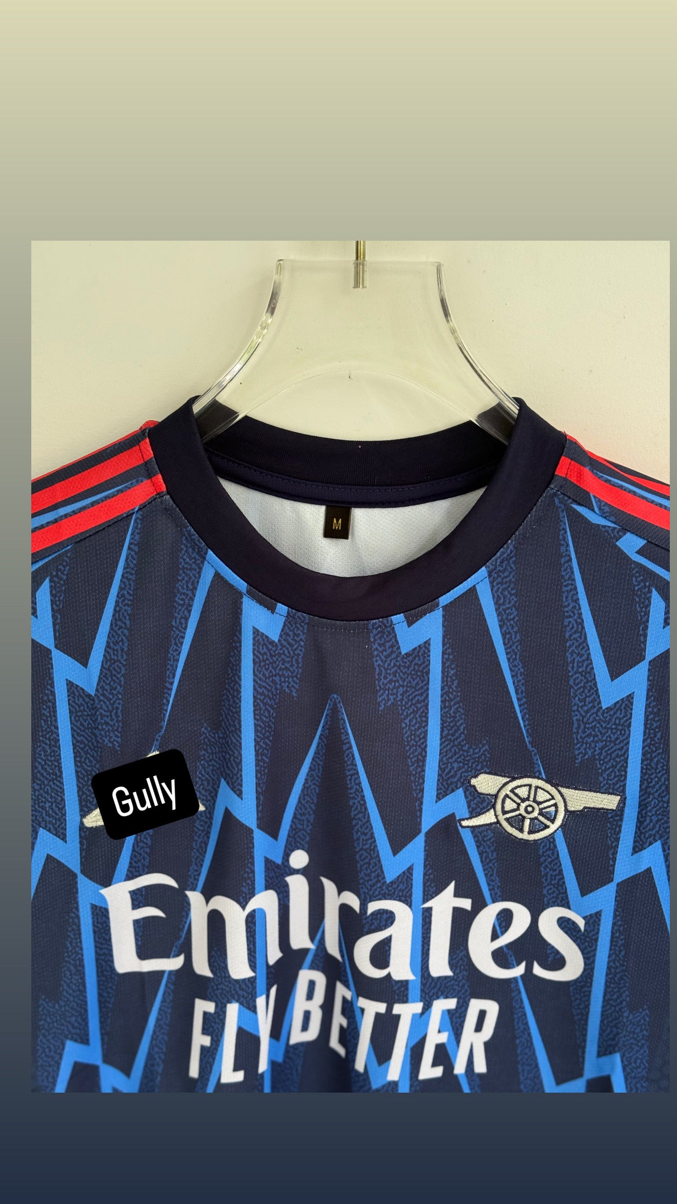 RICE ARSENAL 25/26 AWAY KIT EMBROIDERY
