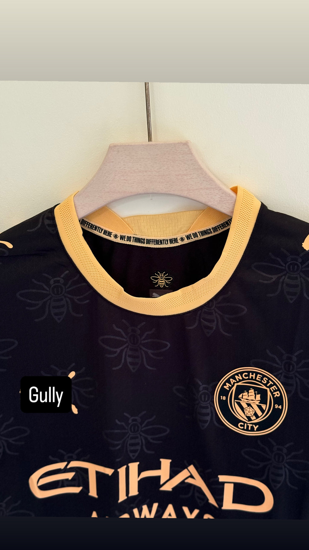MANCHESTER CITY AWAY KIT 26/27 PLAYER VERSION EMBROIDERY
