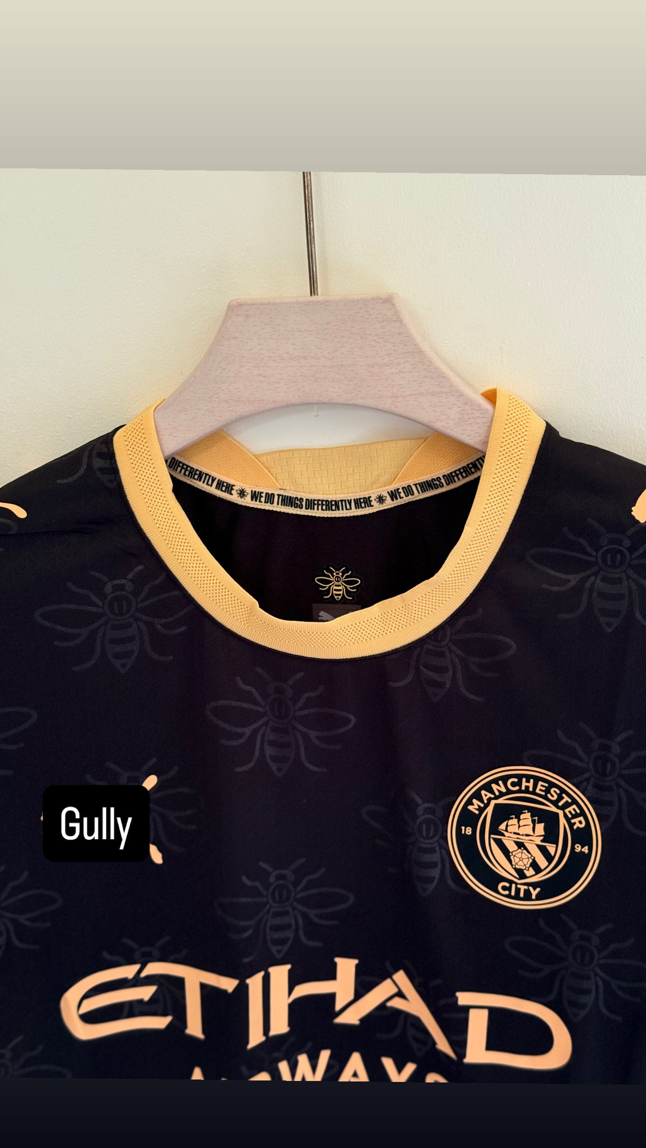MANCHESTER CITY AWAY KIT 26/27 PLAYER VERSION EMBROIDERY