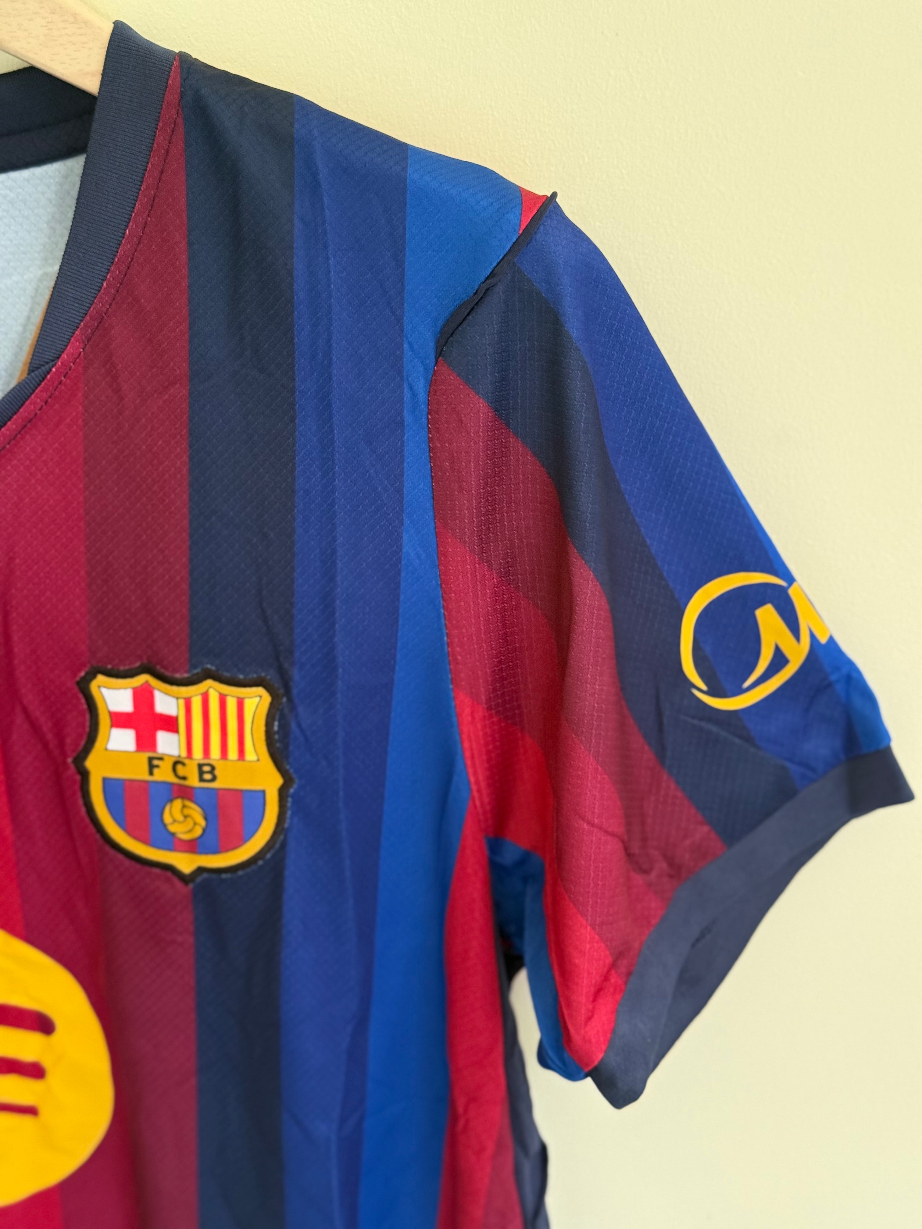 BARCELONA HOME KIT 26/27  MASTER QUALITY EMBROIDERY