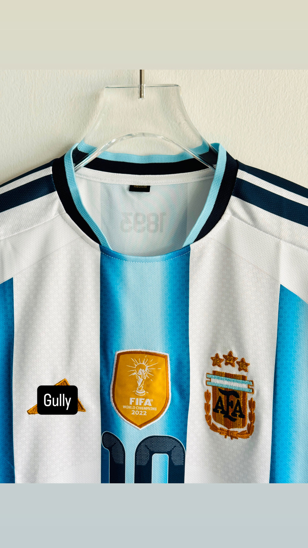 MESSI ARGENTINA 2026 WORLD CUP HOME KIT EMBROIDERY