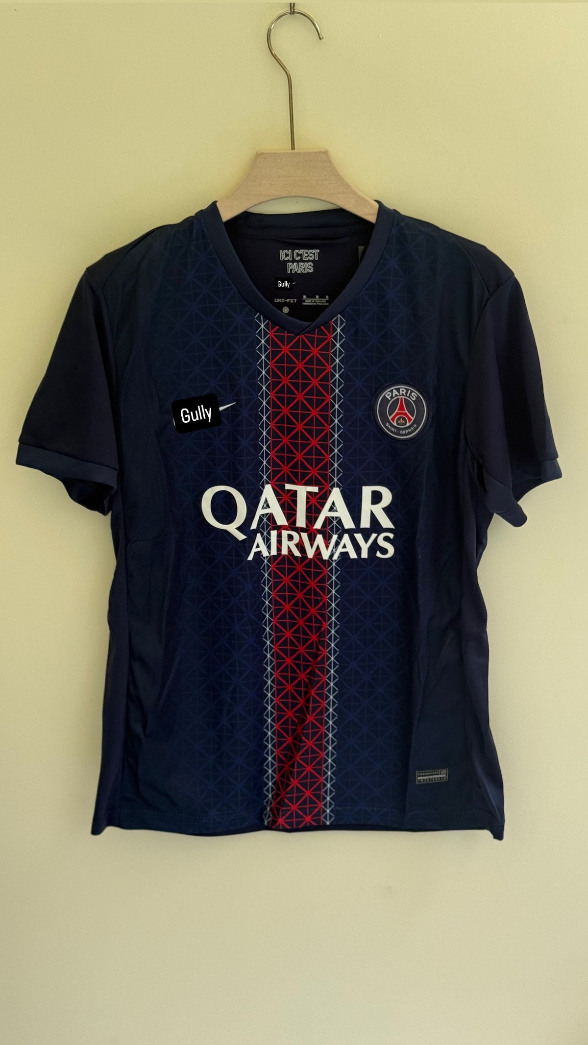 PSG HOME KIT 25/26 MASTER QUALITY EMBROIDERY - Small