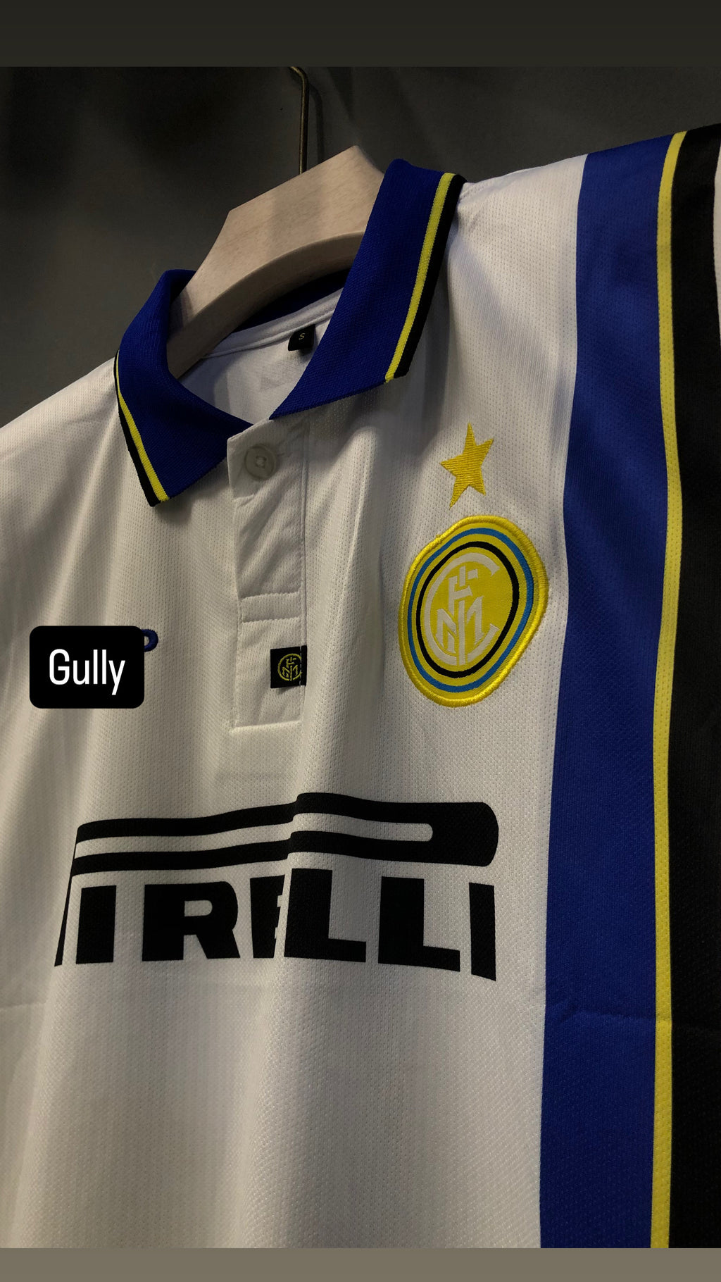 RONALDO INTER MILAN POLO FIVE SLEEV EMBROIDERY
