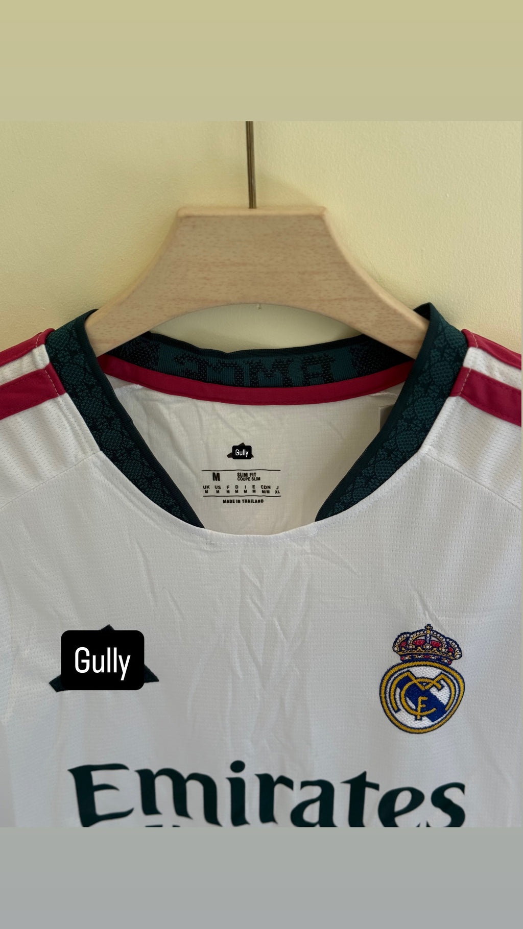 REAL MADRID  26/27 HOME KIT EMBROIDERY MASTER QUALITY