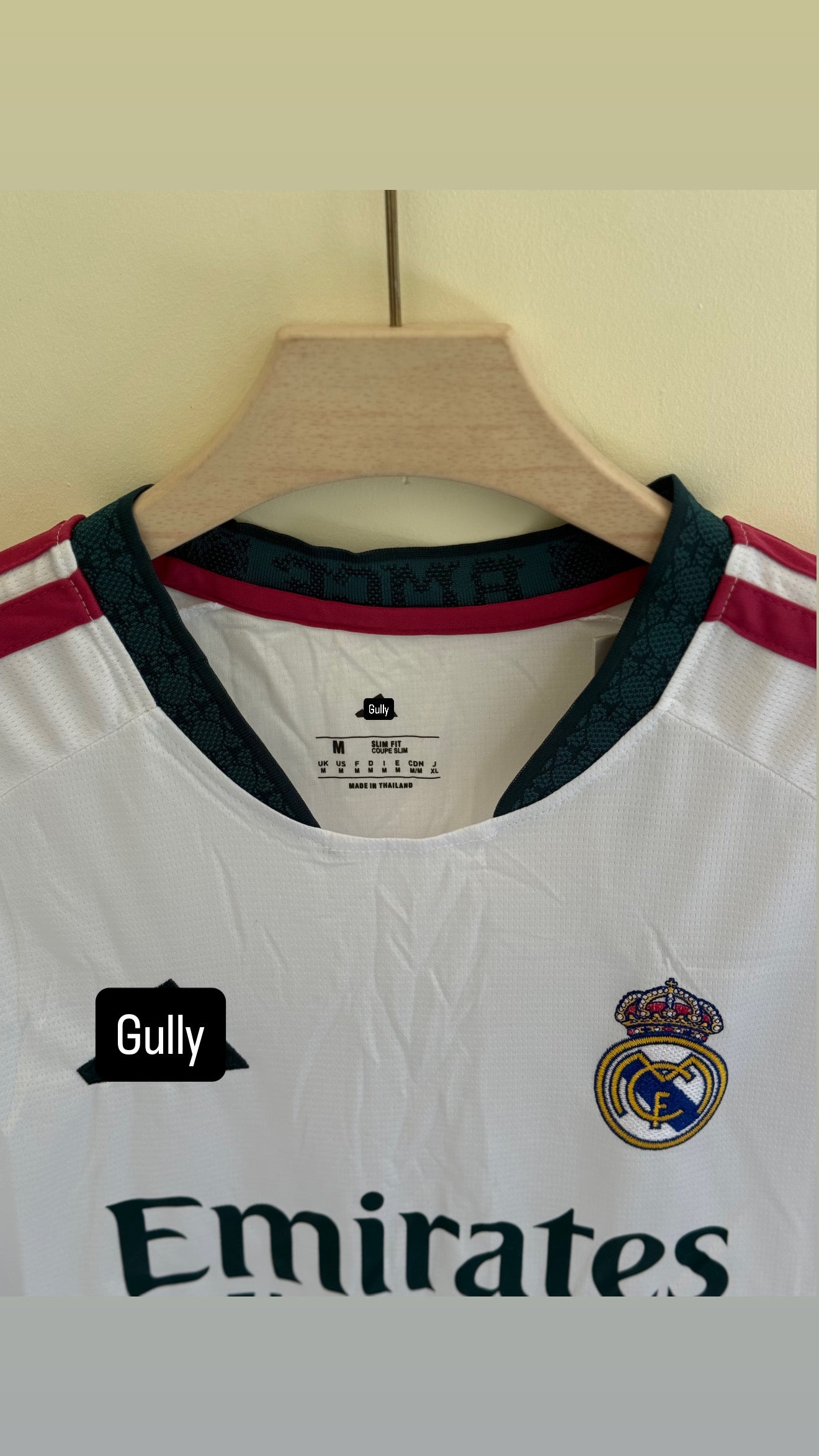 REAL MADRID  26/27 HOME KIT EMBROIDERY MASTER QUALITY