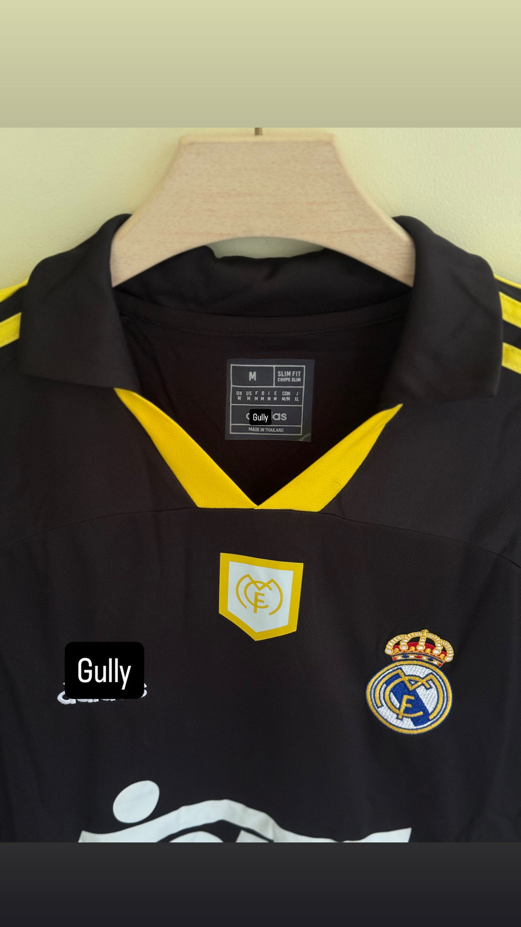 REAL MADRID 1999/2001 AWAY MASTER QUALITY EMBROIDERY