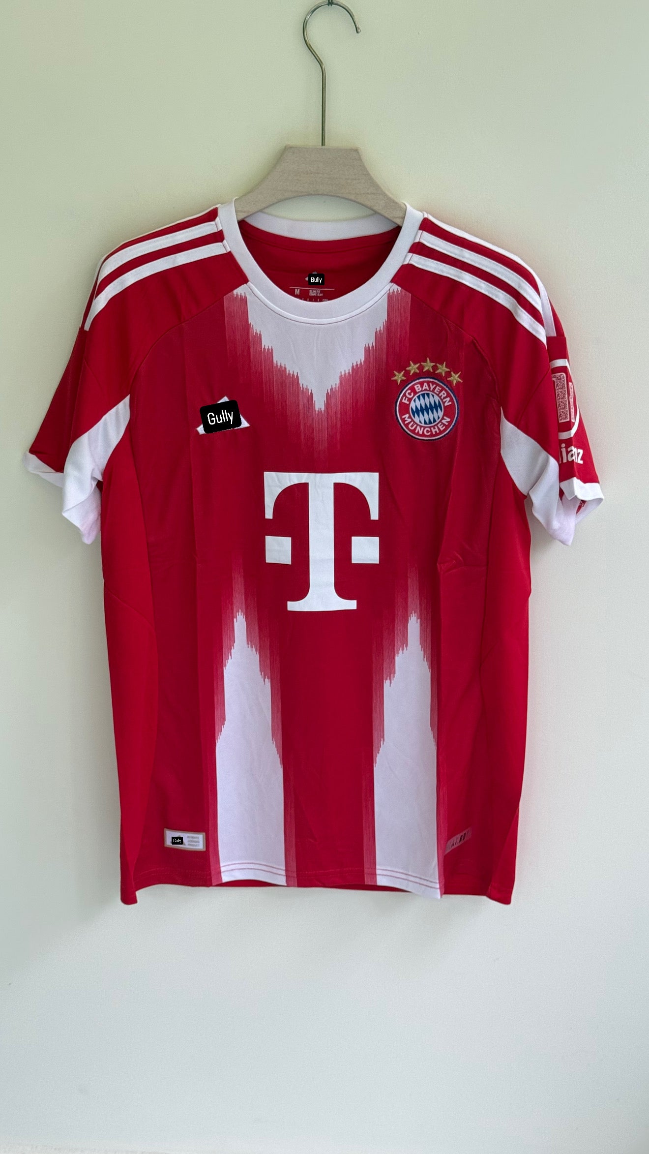 BAYERN 25/26 HOME  KIT  MASTER QUALITY EMBROIDERY