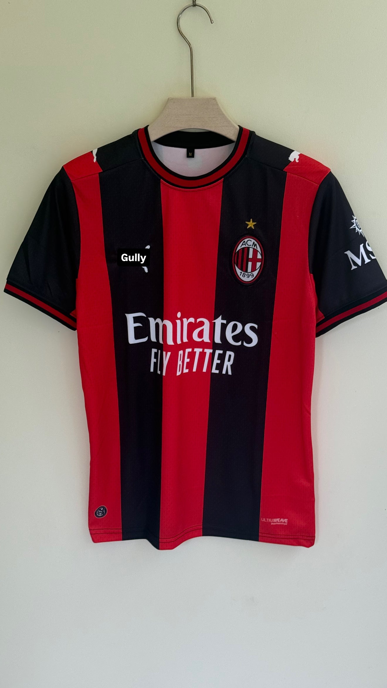 MODRIC AC MILAN HOME KIT 26/27 EMBROIDERY