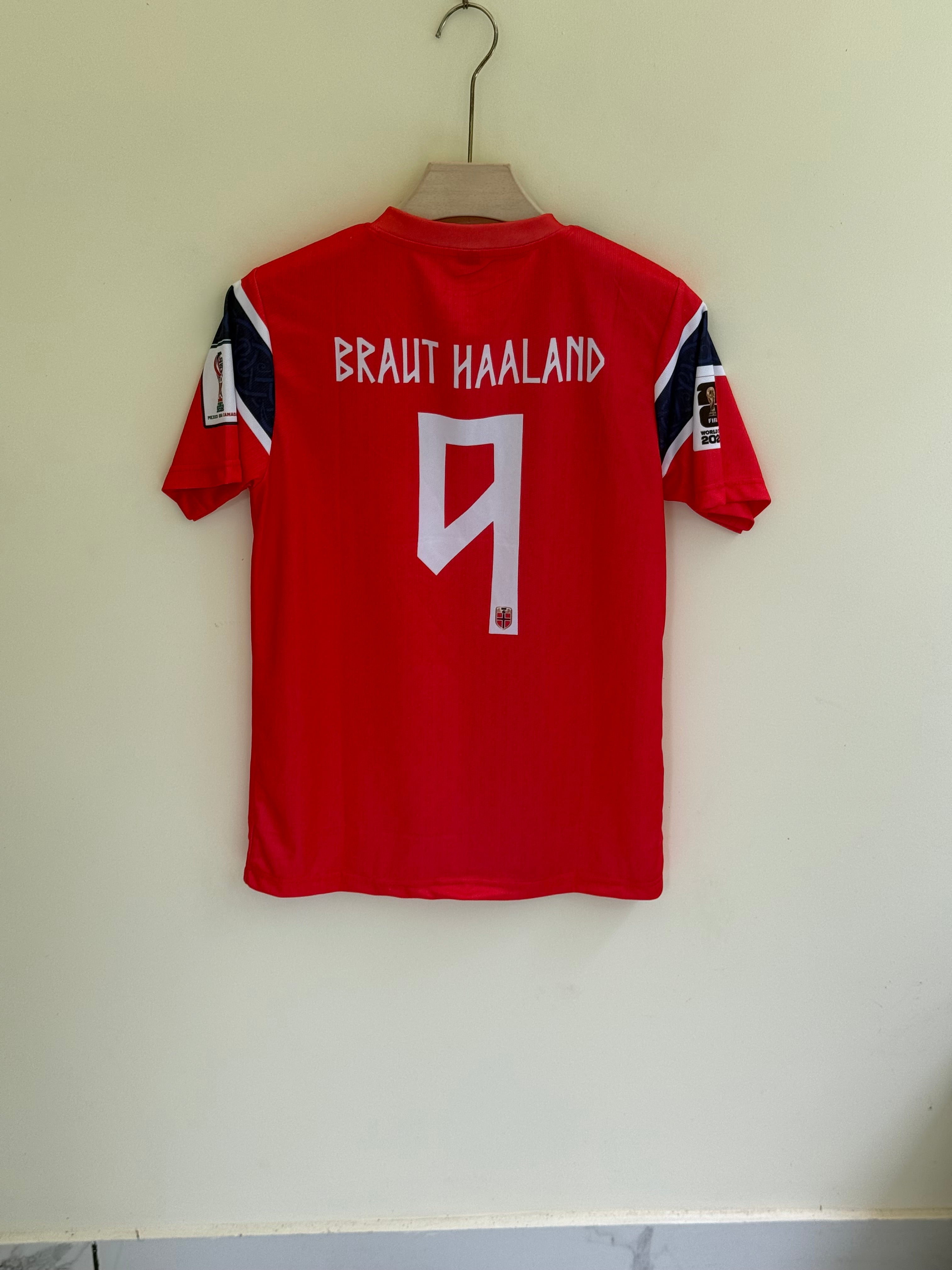 HALAND NORWAY WORLD CUP 2026 HOME KIT EMBROIDERY