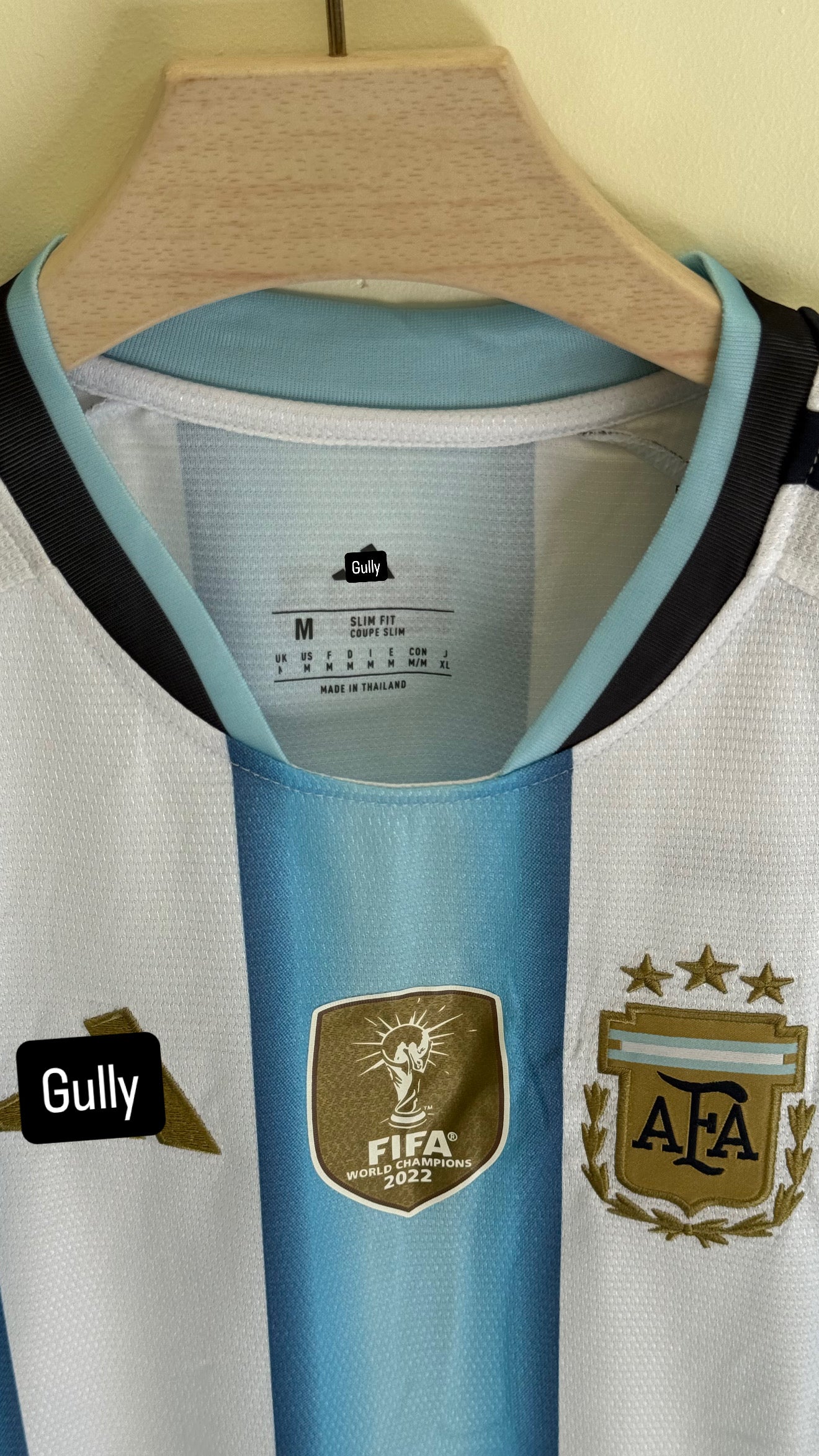 ARGENTINA WORLD CUP HOME KIT MASTER QUALITY EMBROIDERY