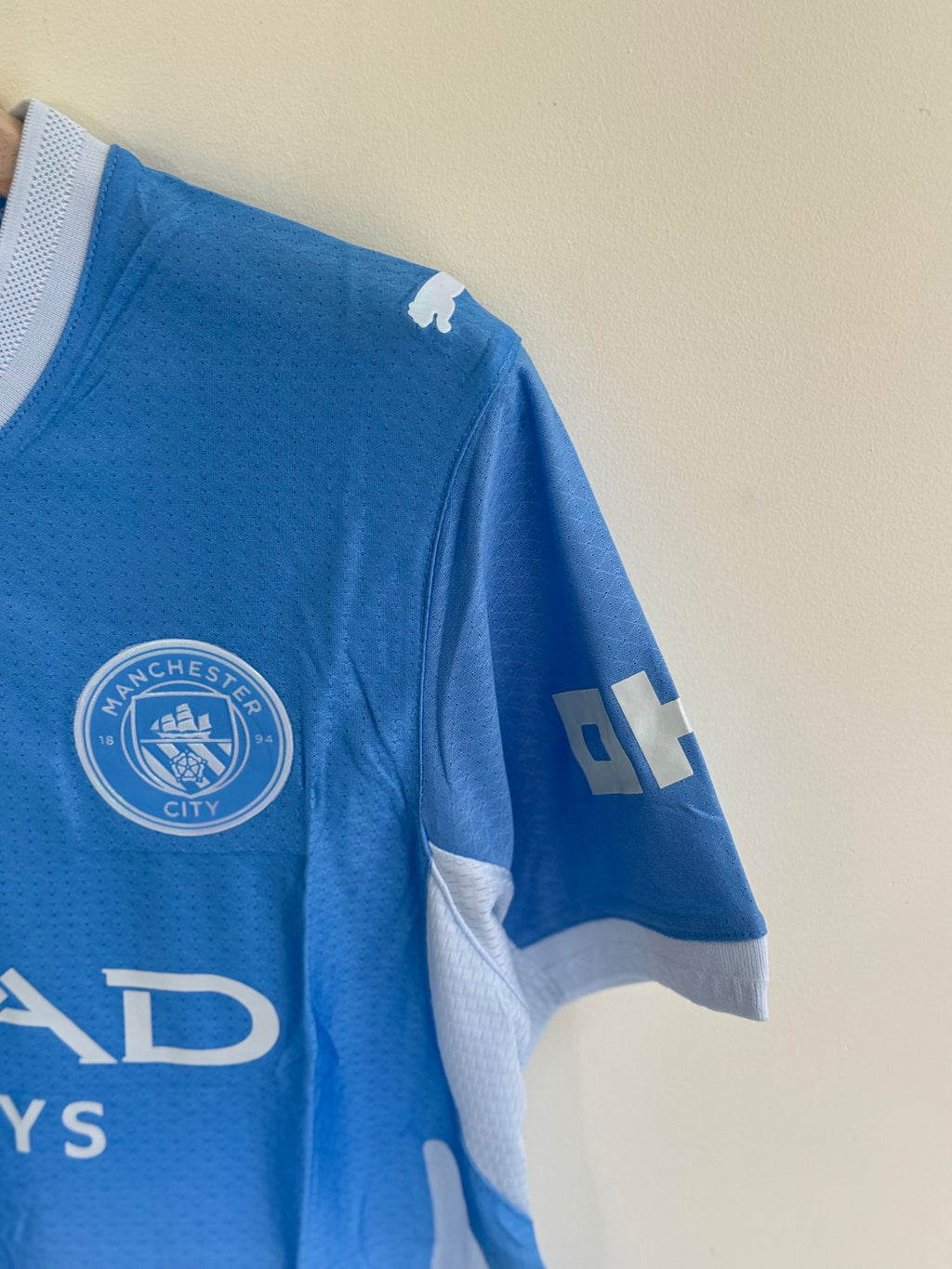 MANCHESTER CITY HOME KIT 26/27 PLAYER VERSION EMBROIDERY