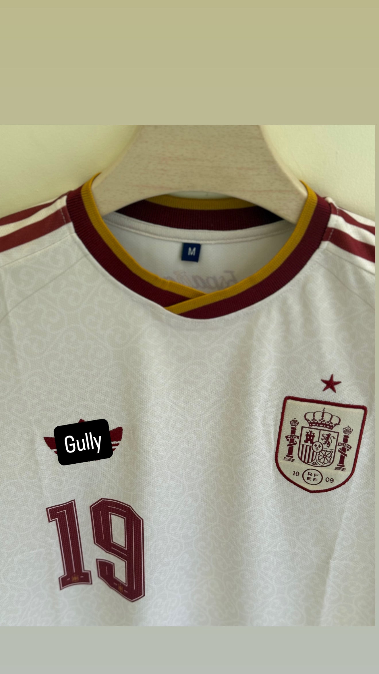 YAMAL SPAIN WORLD CUP 2026 AWAY KIT EMBROIDERY