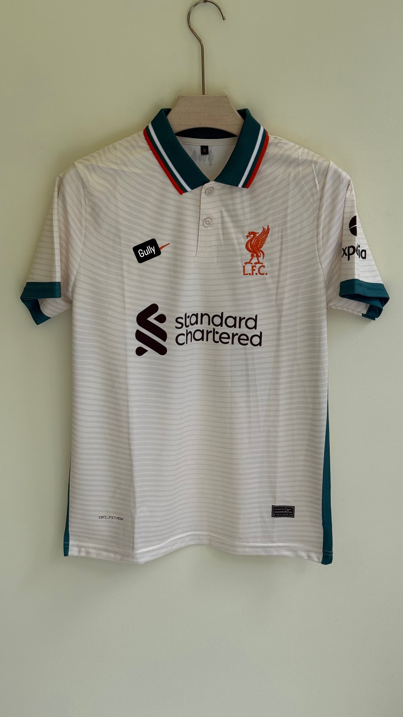 DIOGO JOTTA LIVERPOOL 21/22 AWAY KIT POLO EMBROIDERY