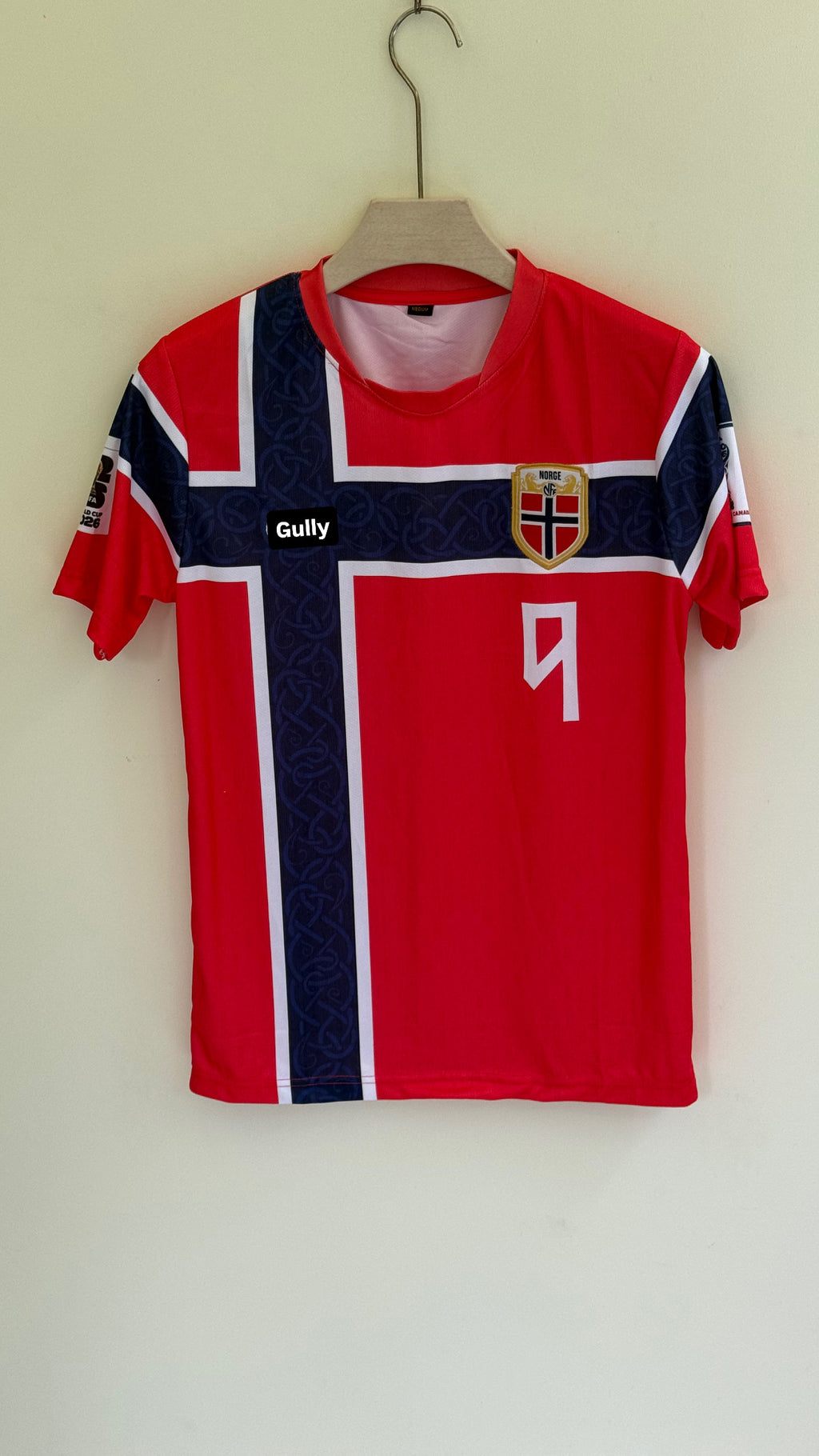 HALAND NORWAY WORLD CUP 2026 HOME KIT EMBROIDERY