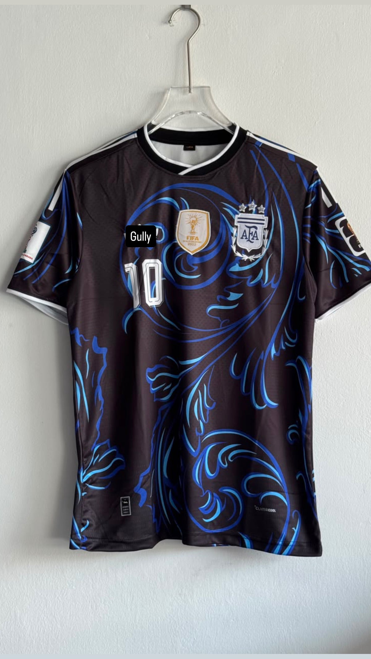 MESSI ARGENTINA 2026 WORLD CUP AWAY KIT EMBROIDERY - Small