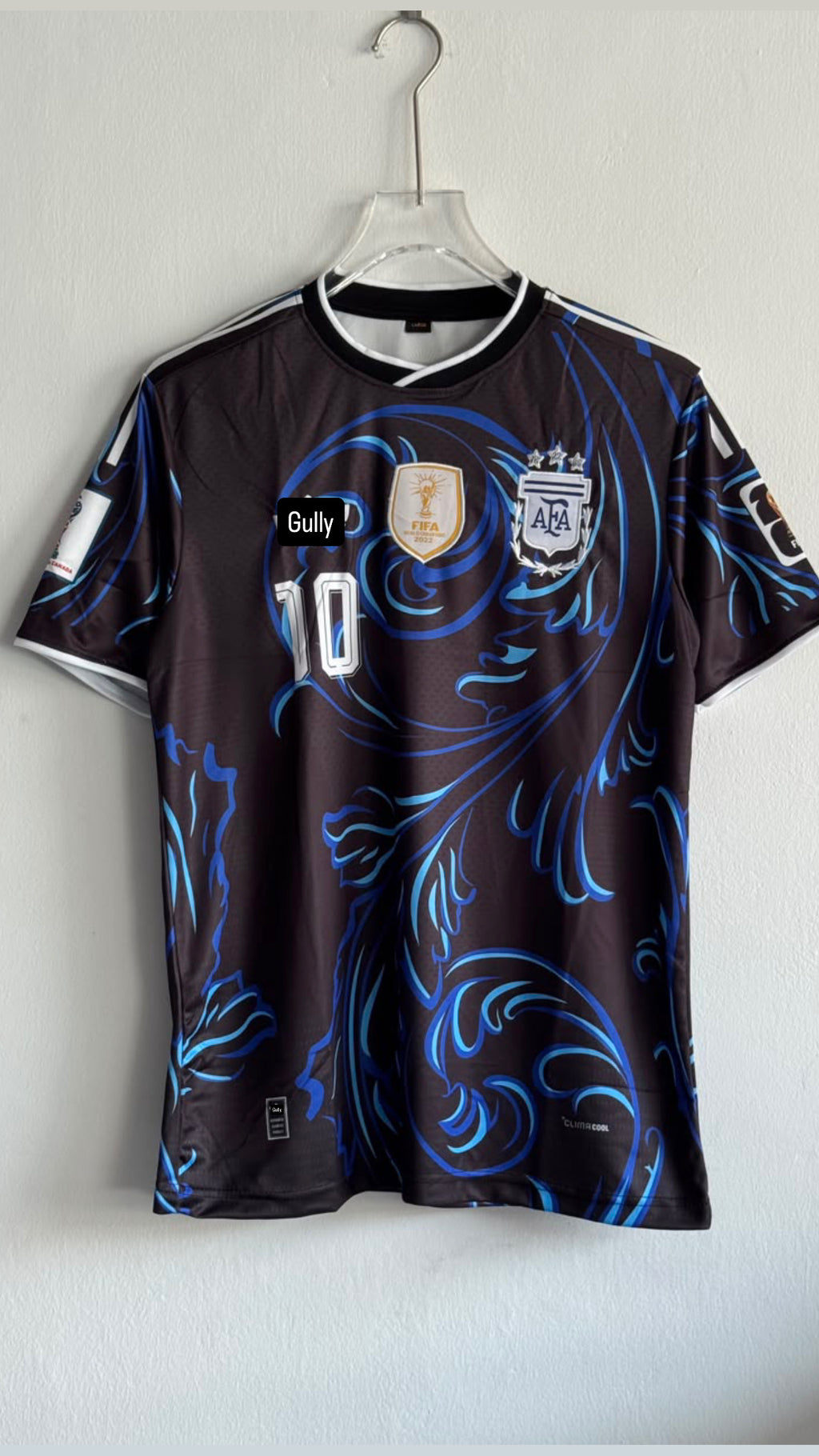 MESSI ARGENTINA 2026 WORLD CUP AWAY KIT EMBROIDERY