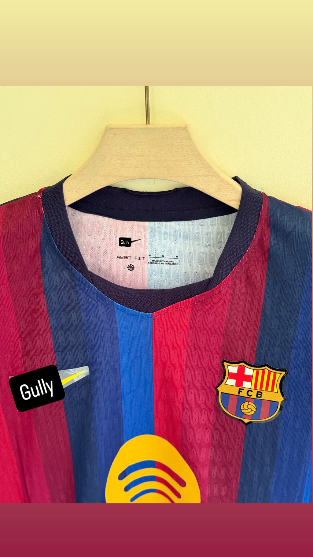 BARCELONA HOME KIT 26/27 PLAYER VERSION EMBROIDERY
