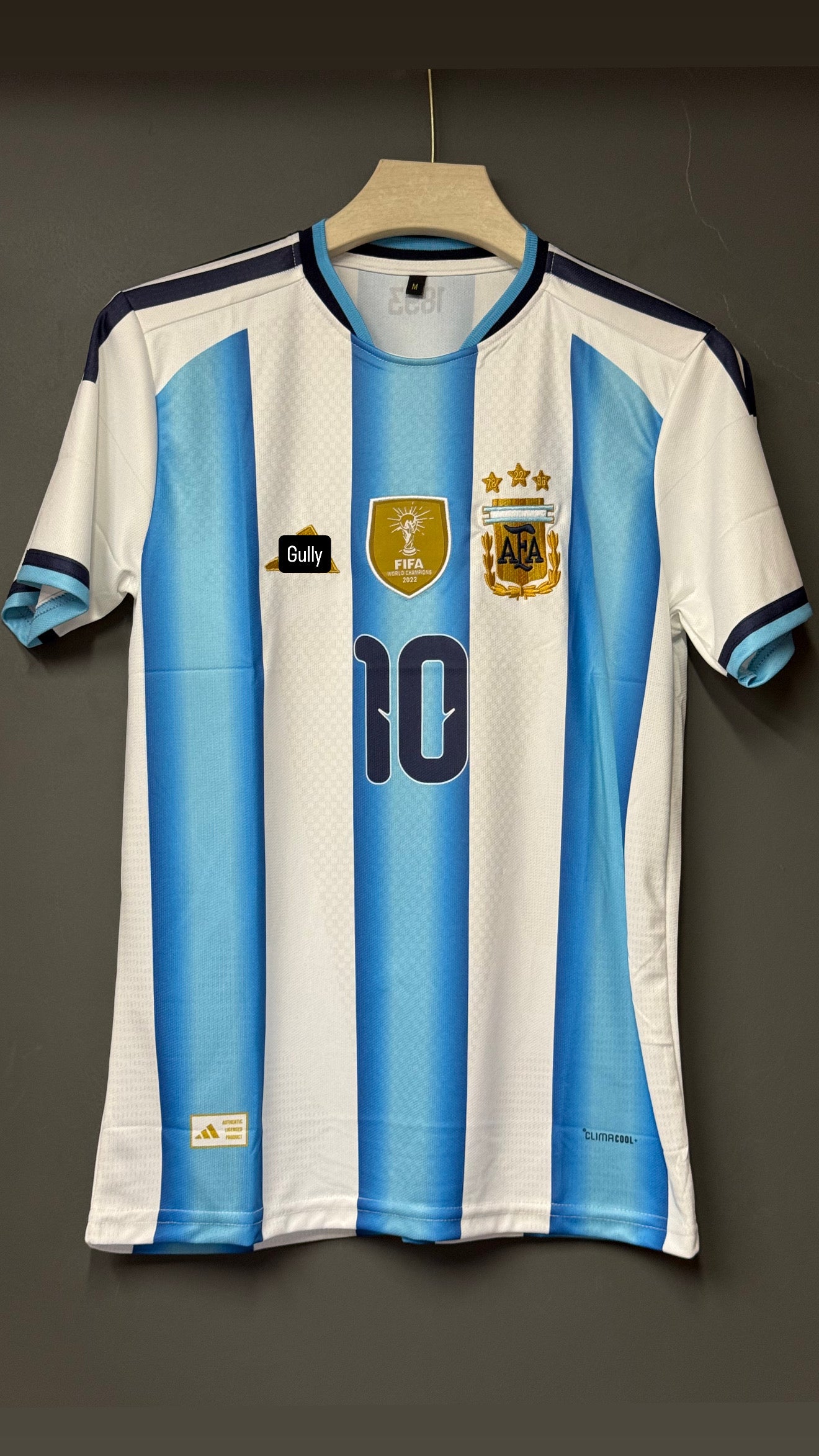 MESSI ARGENTINA 2026 WORLD CUP HOME KIT EMBROIDERY