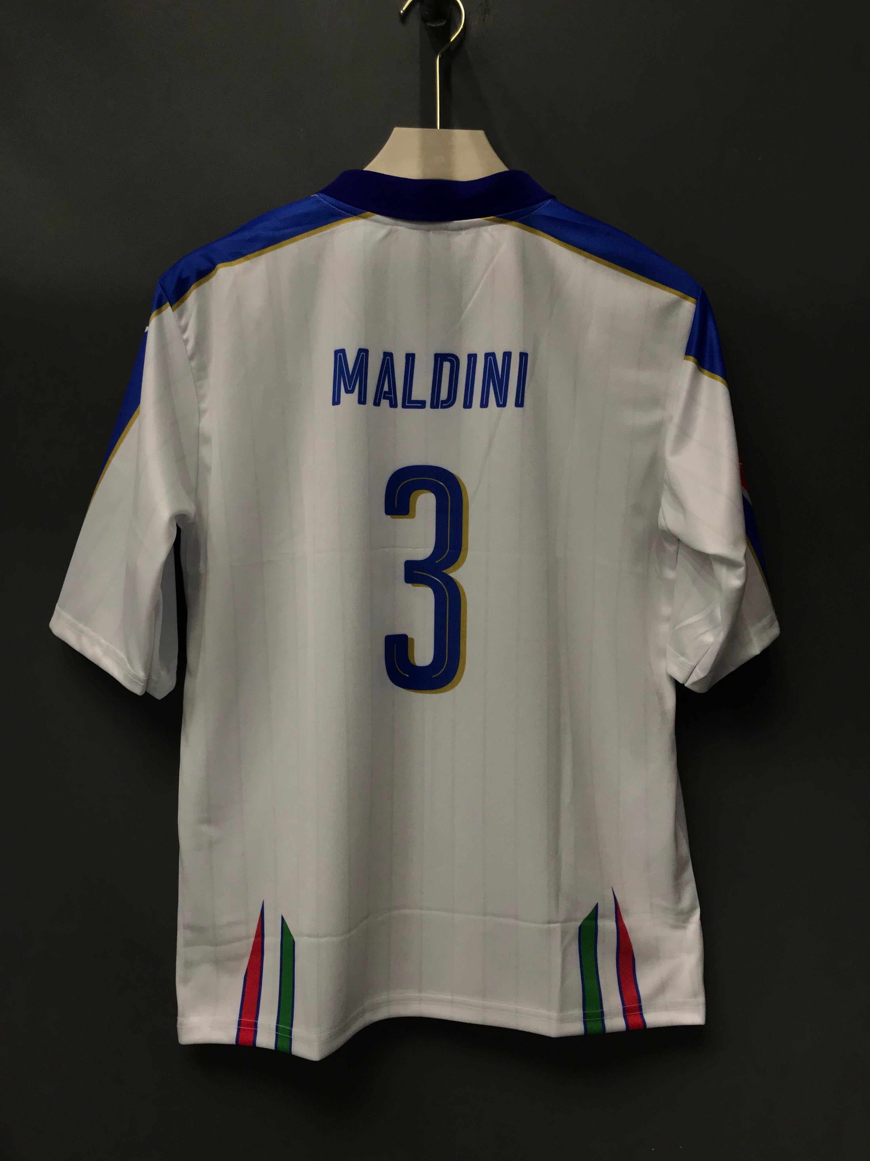 MALDINI ITALY POLO FIVE SLEEV EMBROIDERY