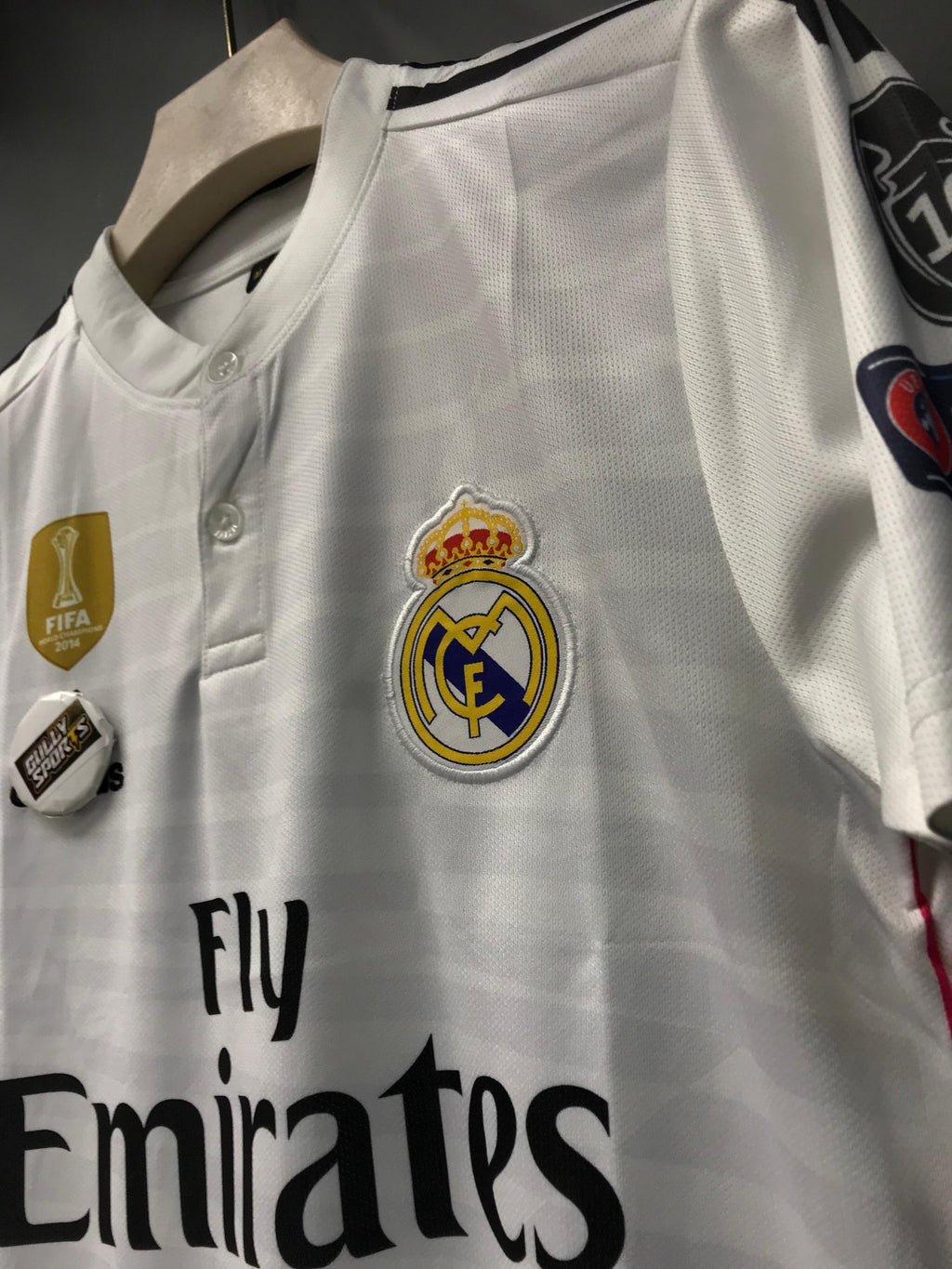 RONALDO 2014 REAL MADRID HOME KIT EMBROIDERY