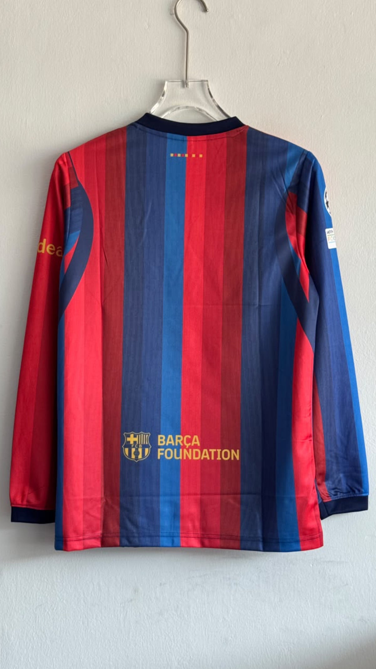 BARCELONA 26/27 HOME KIT FULL SLEEV EMBROIDERY
