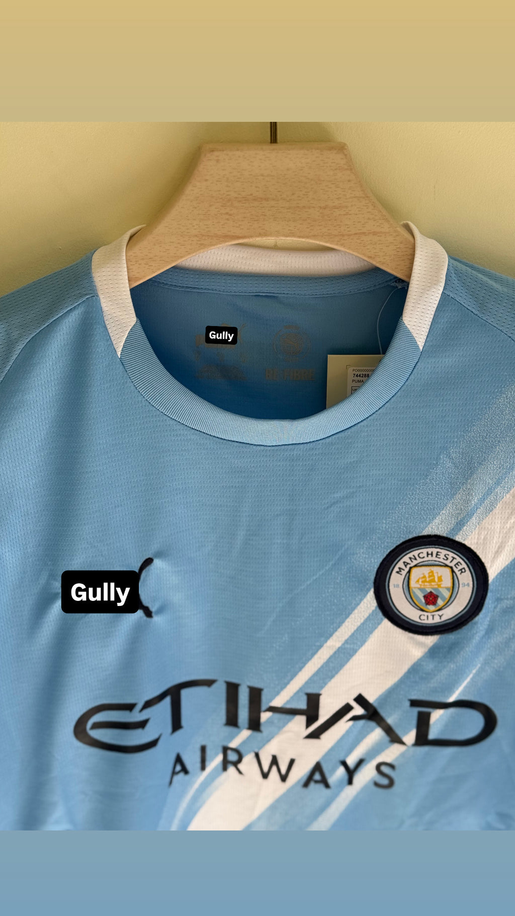 MANCHESTER CITY HOME KIT 25/26 MASTER QUALITY EMBROIDERY