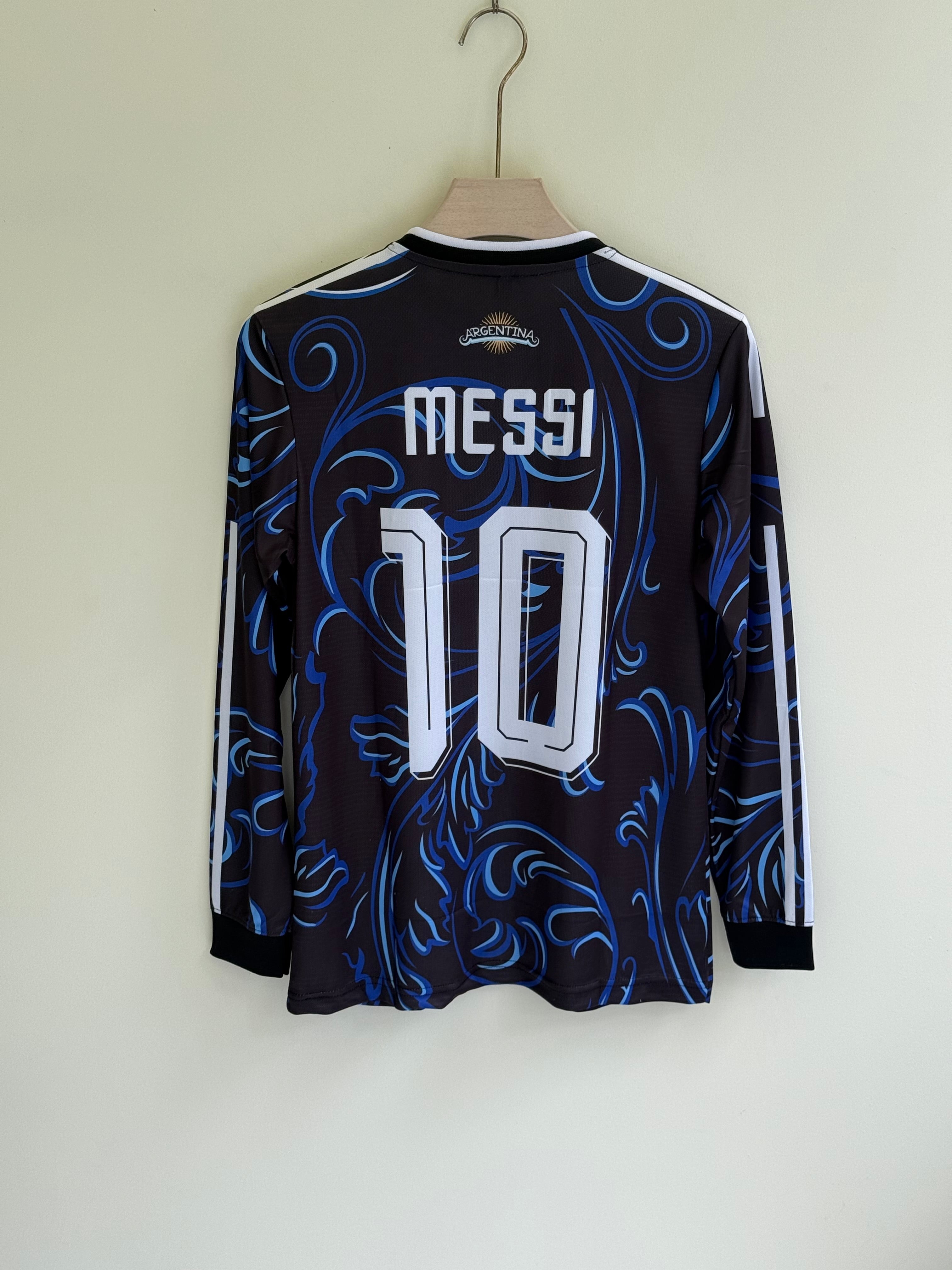 MESSI ARG 2026 WORLD CUP AWAY KIT FULL SLEEV EMBROIDERY