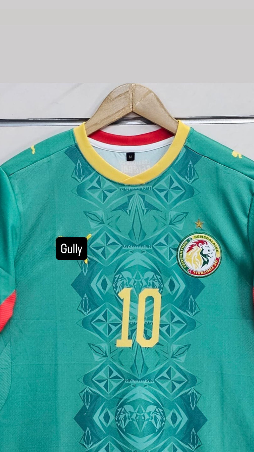MANE SENEGAL WORLD CUP 2026 AWAY KIT EMBROIDERY