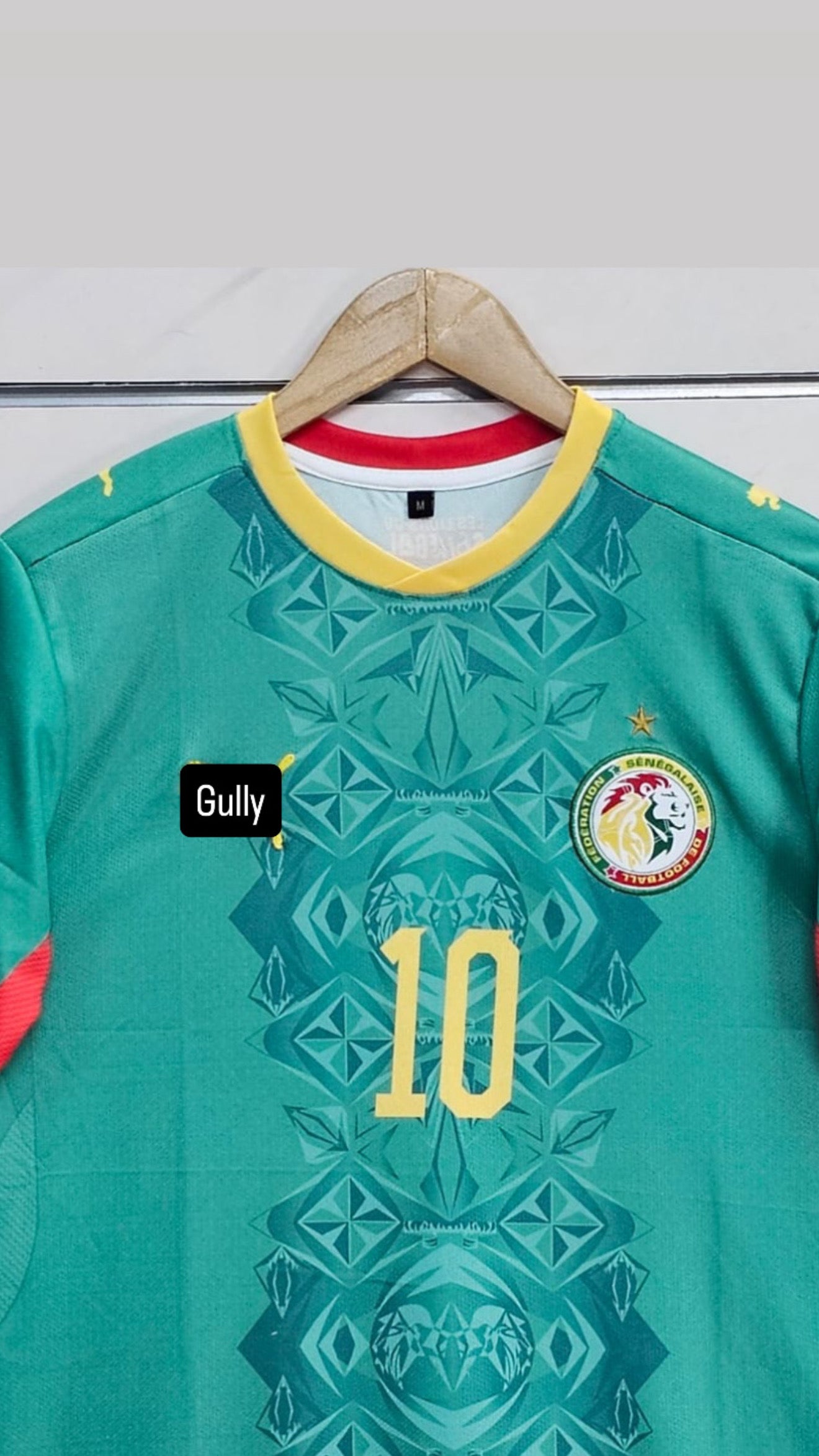 MANE SENEGAL WORLD CUP 2026 AWAY KIT EMBROIDERY