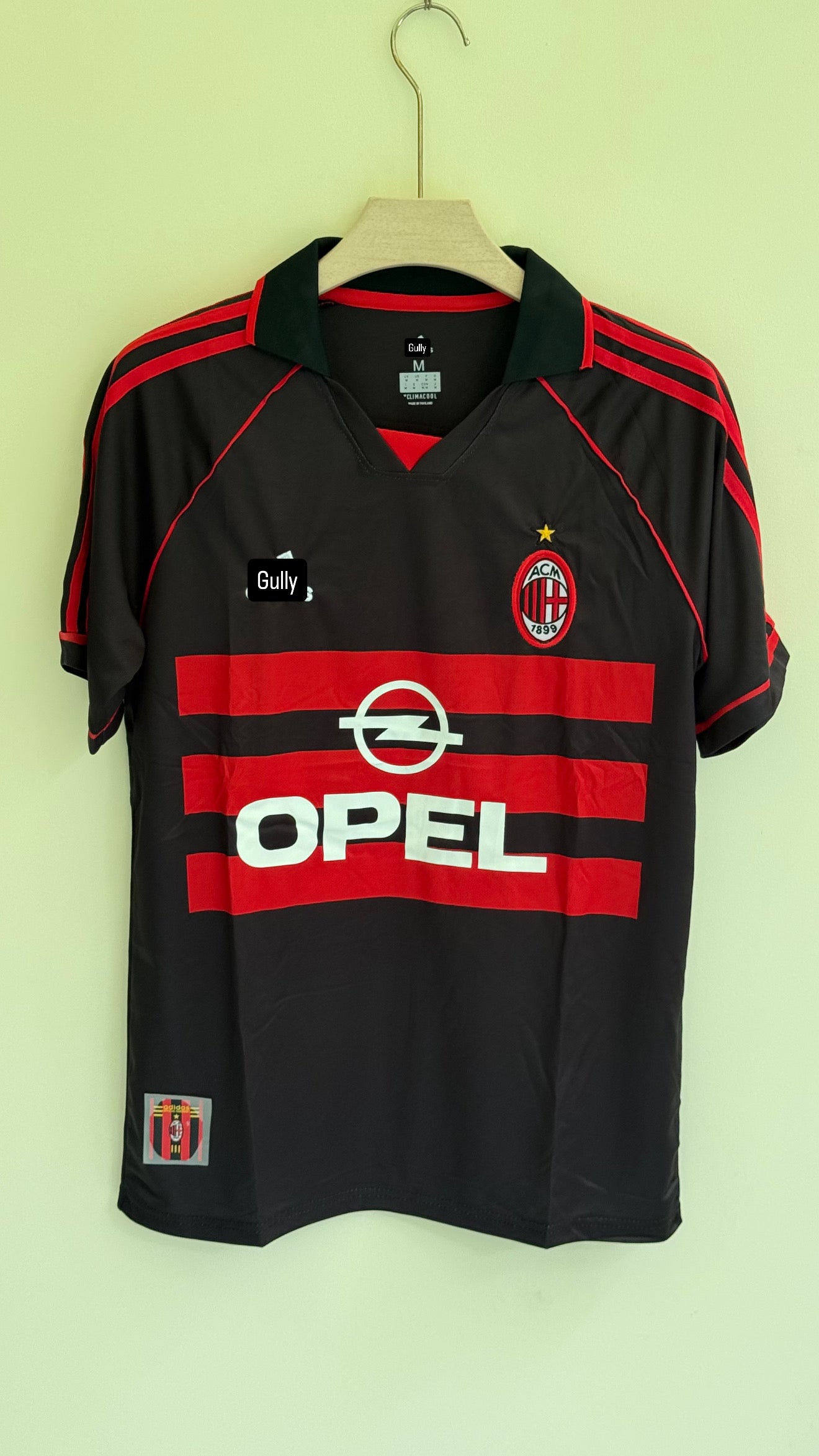 AC MILAN 1998/99 AWAY KIT MASTER QUALITY EMBROIDERY
